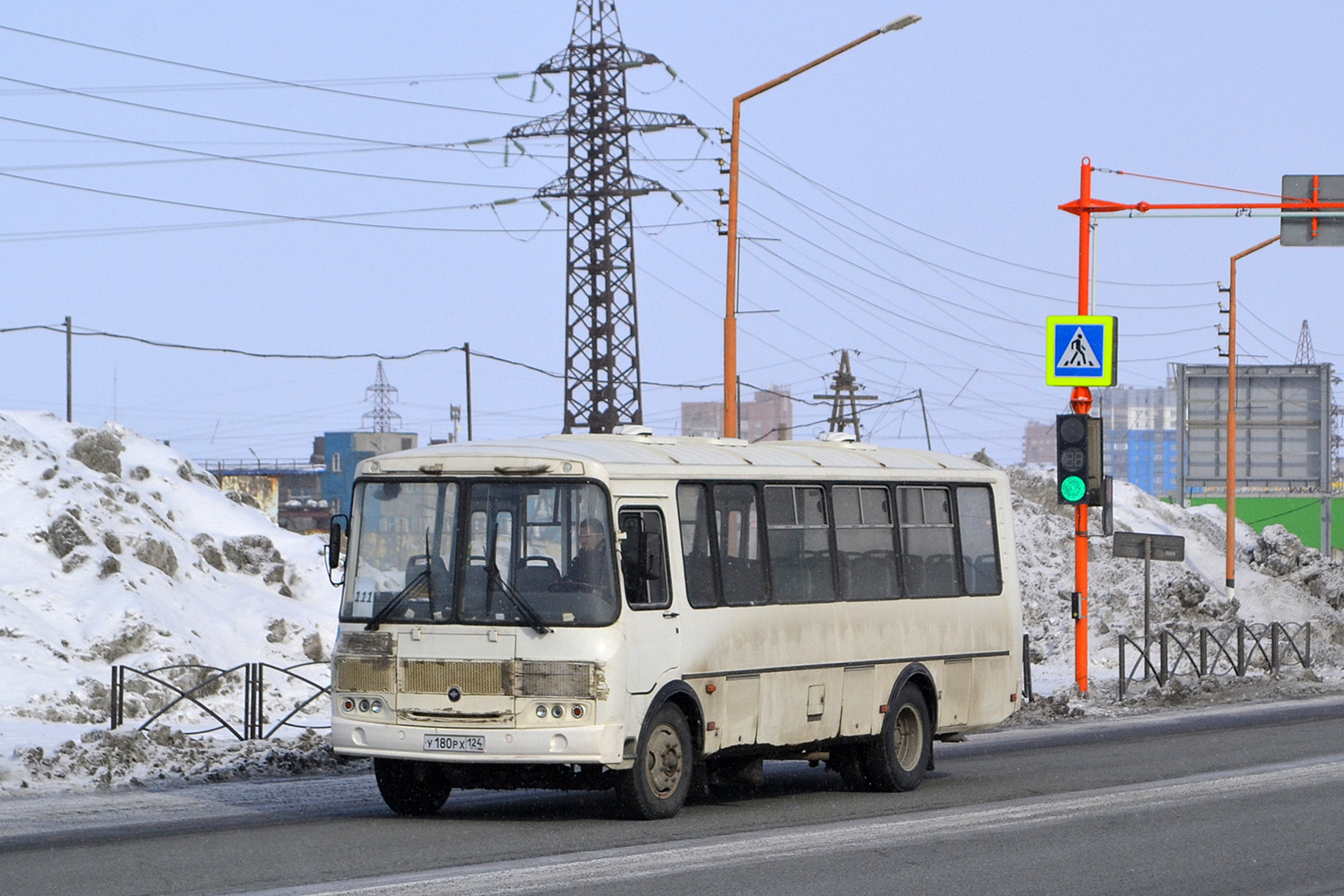 Красноярский край, ПАЗ-4234-04 № У 180 РХ 124