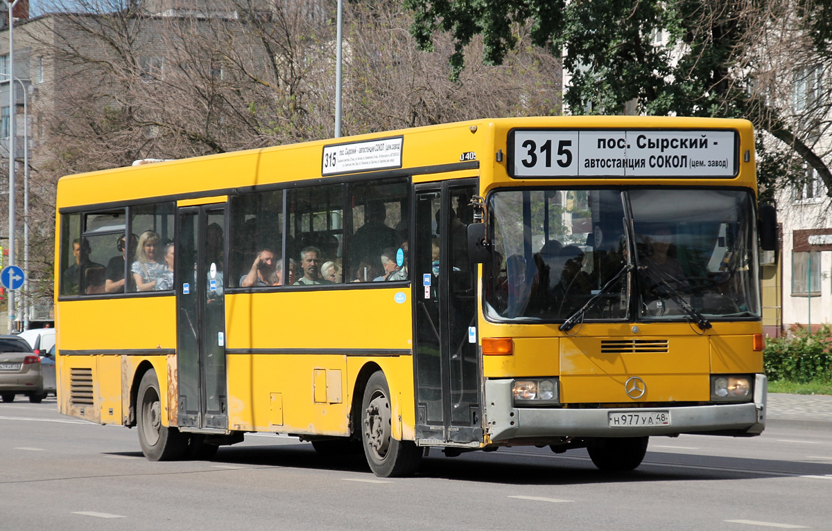 Липецкая область, Mercedes-Benz O405 № Н 977 УА 48