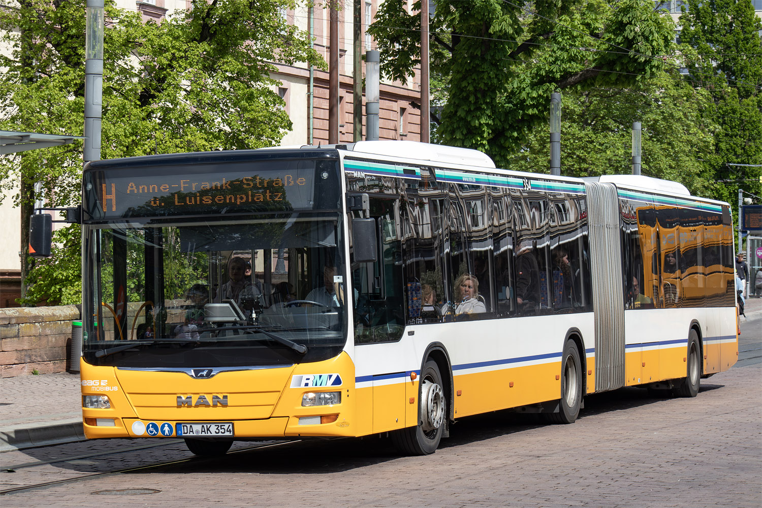 Гессен, MAN A23 Lion's City G NG323 № 354