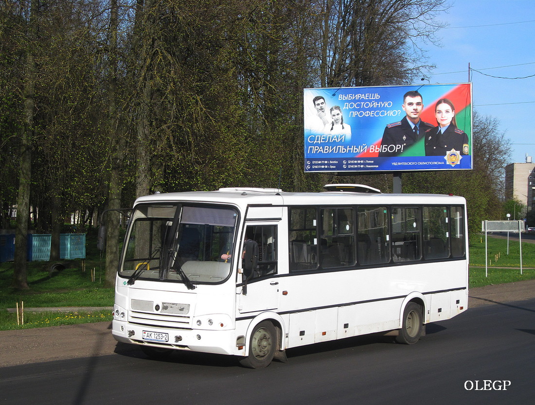 Витебская область, ПАЗ-320412 (все) № АК 1253-2