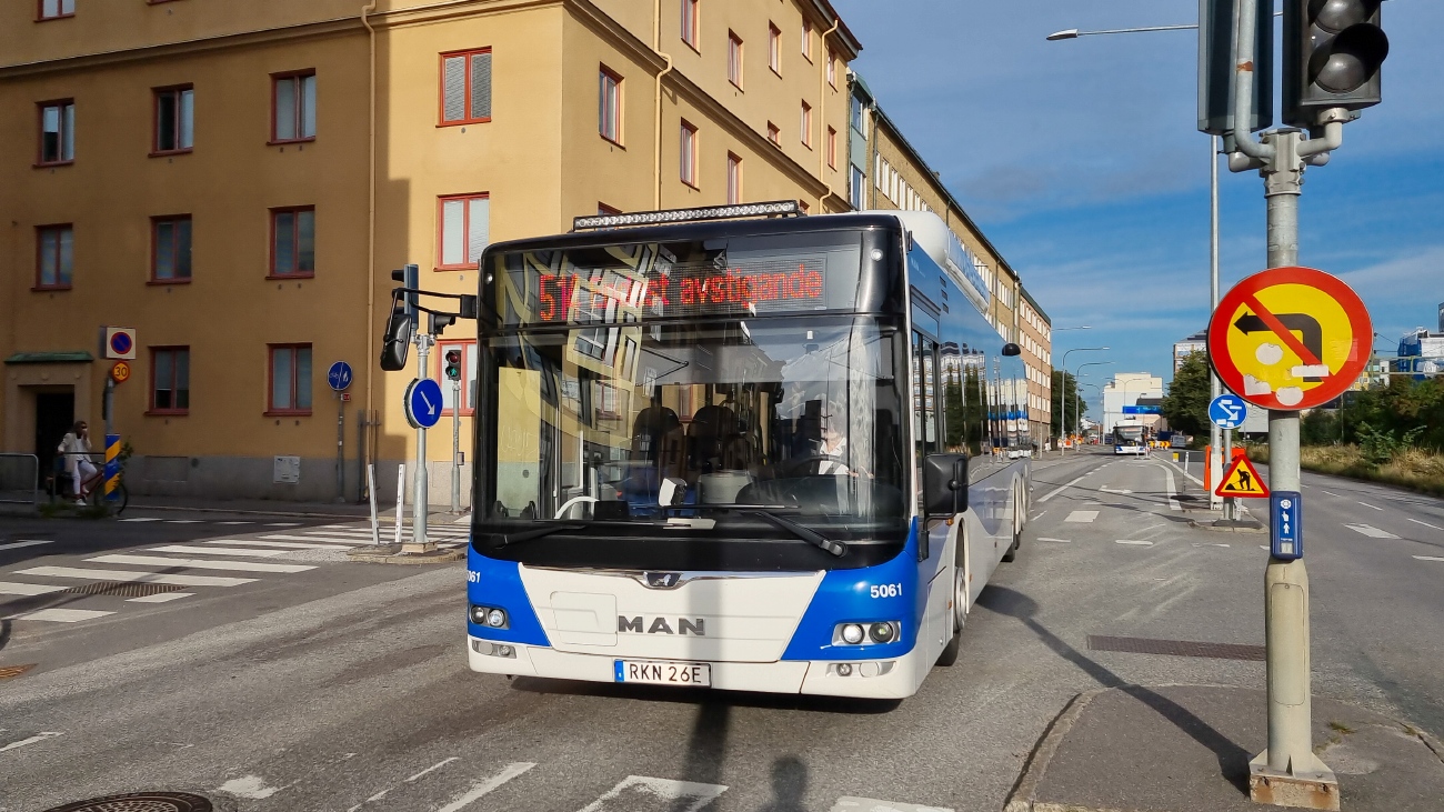 Швеция, MAN A44 Lion's City L LE NL313-15 CNG № 5061