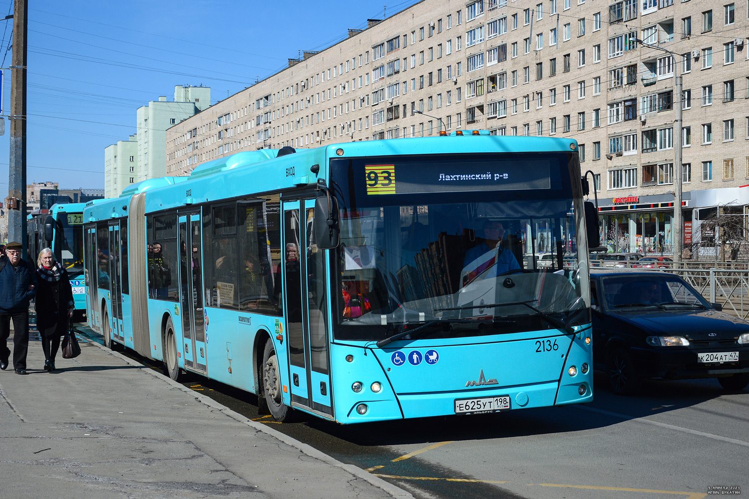 Санкт-Петербург, МАЗ-216.066 № 2136