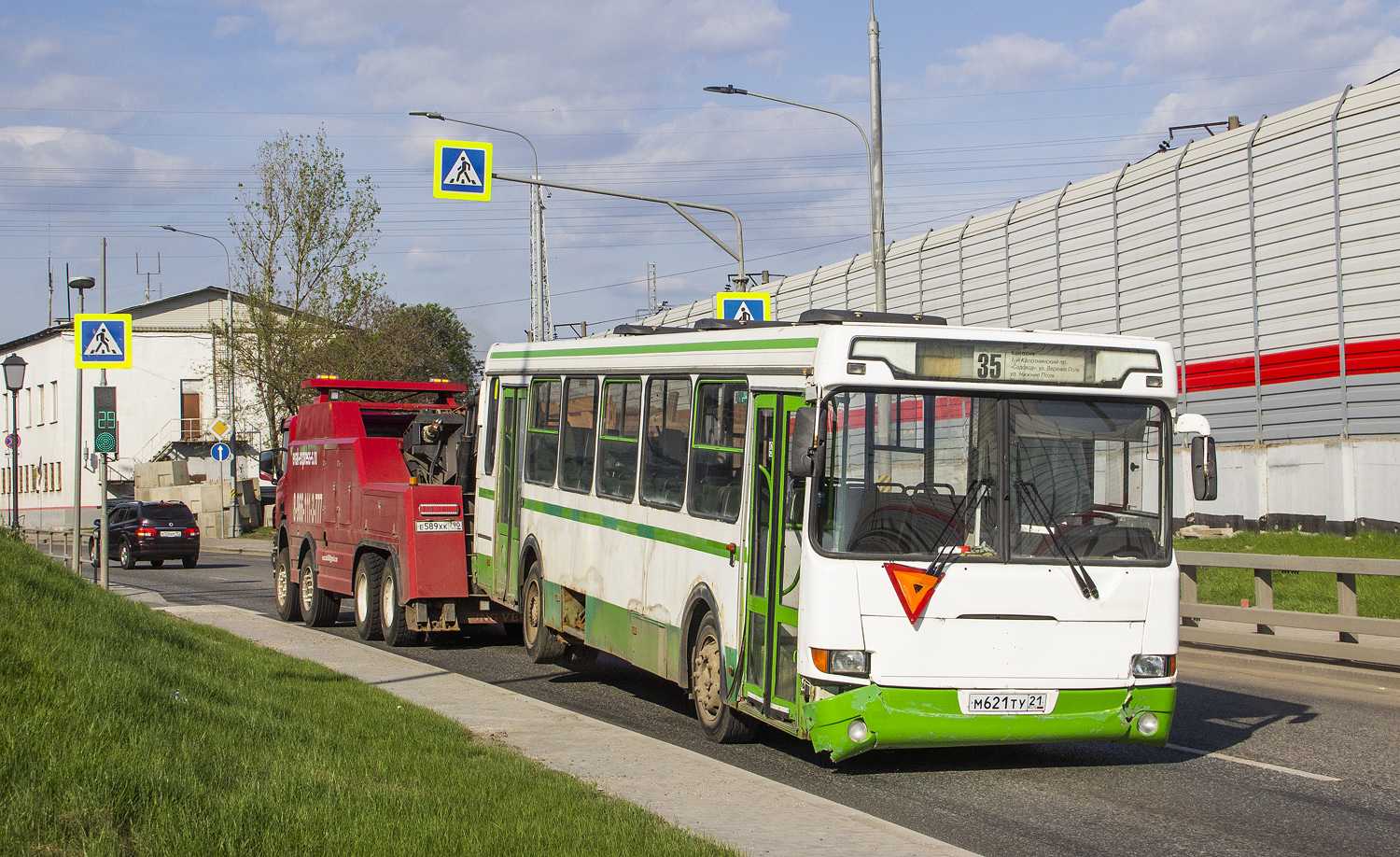 Москва, ЛиАЗ-5256.25-11 № М 621 ТУ 21