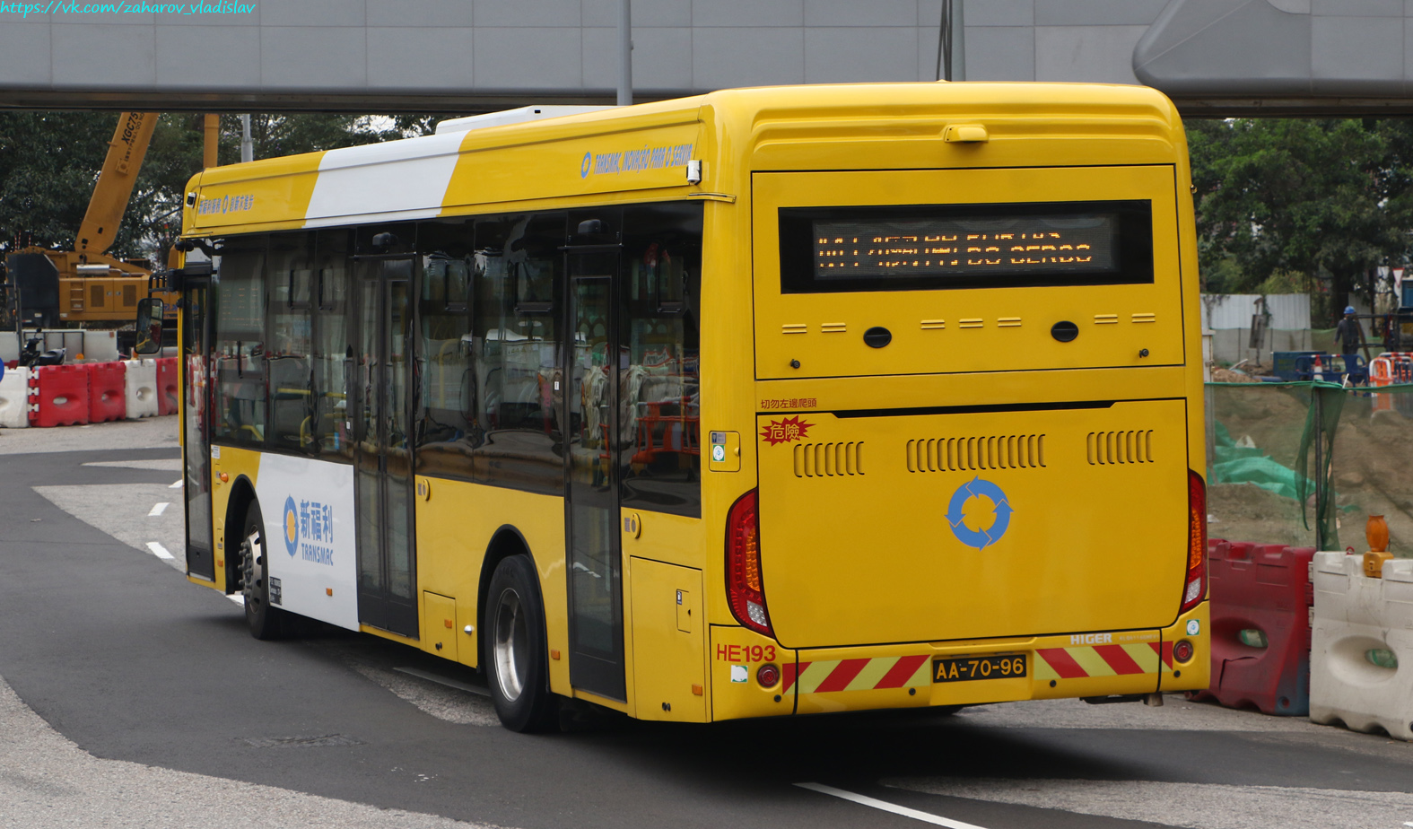 Китай, Higer KLQ6116GHEV1 № HE193