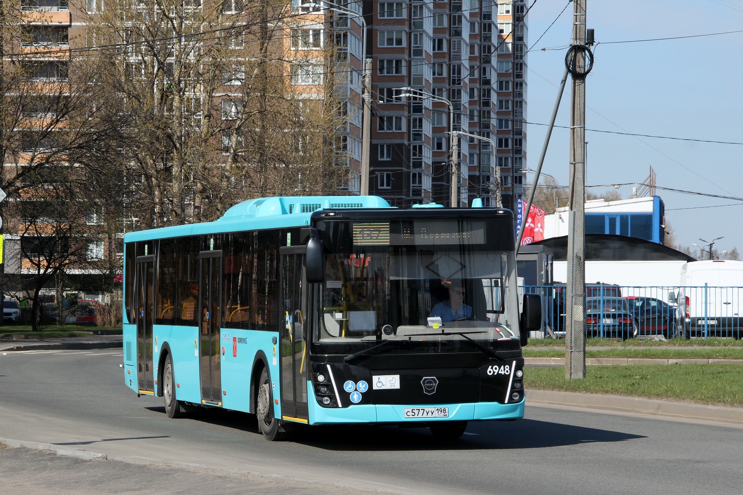 Санкт-Петербург, ЛиАЗ-5292.65 № 6948