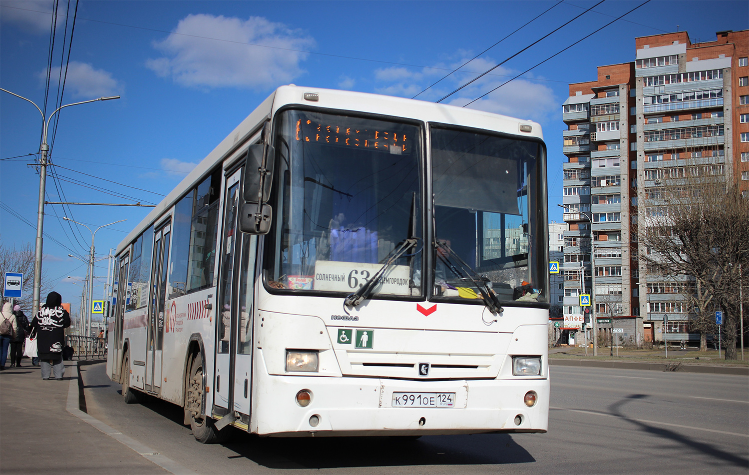 Красноярский край, НефАЗ-5299-30-32 № К 991 ОЕ 124