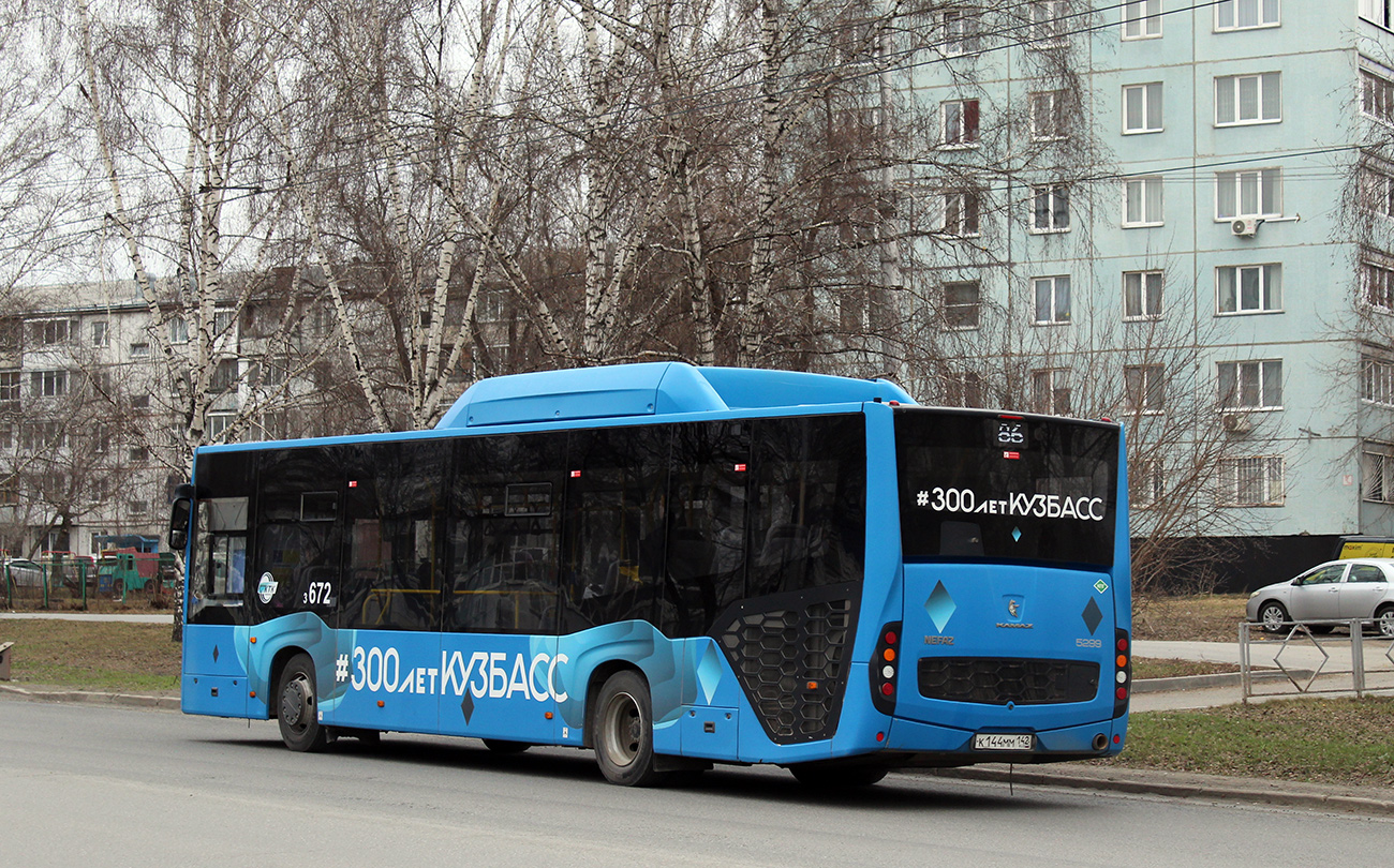 Кемеровская область - Кузбасс, НефАЗ-5299-30-57 № 672