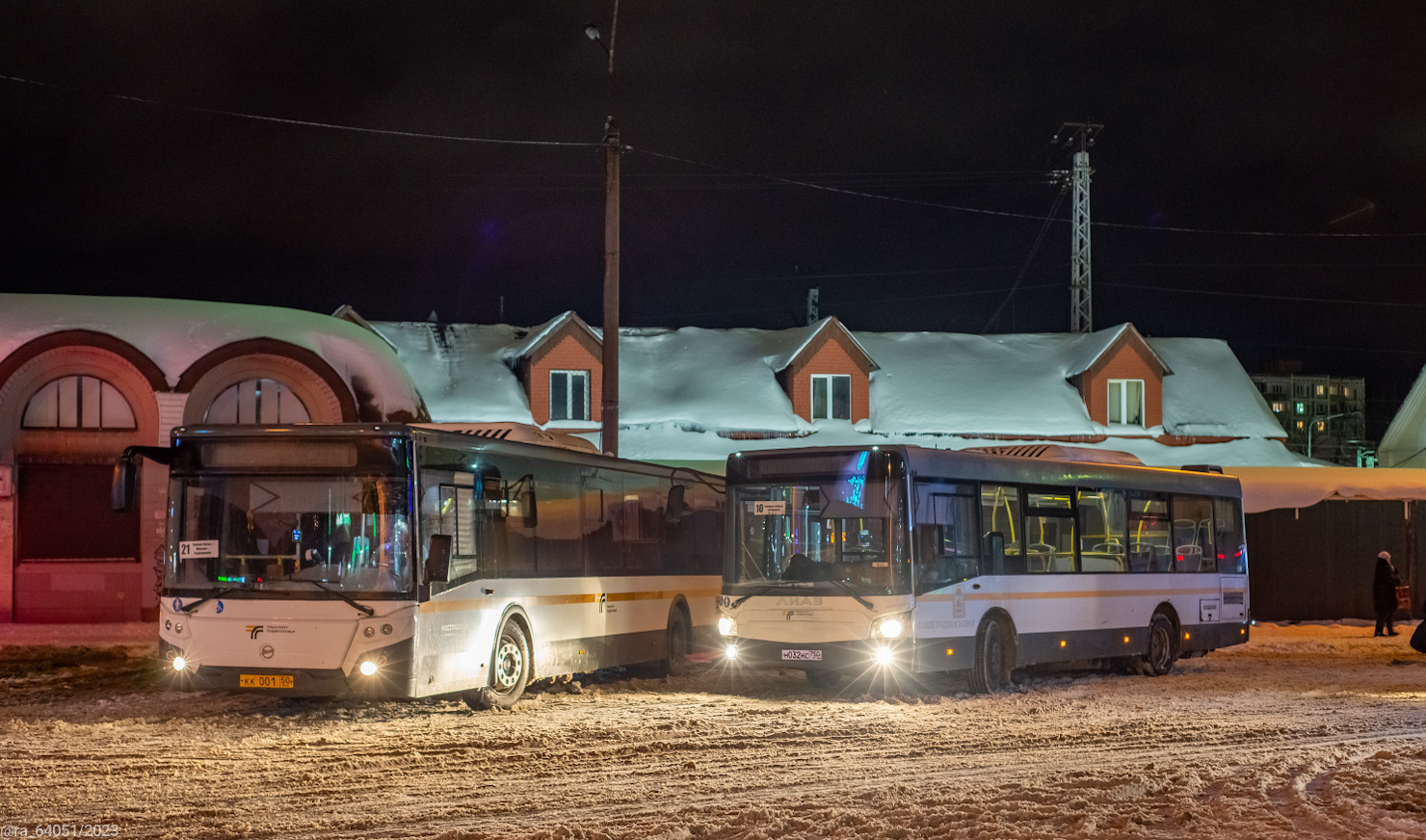 Moscow region, LiAZ-4292.60 (1-2-1) # 107032