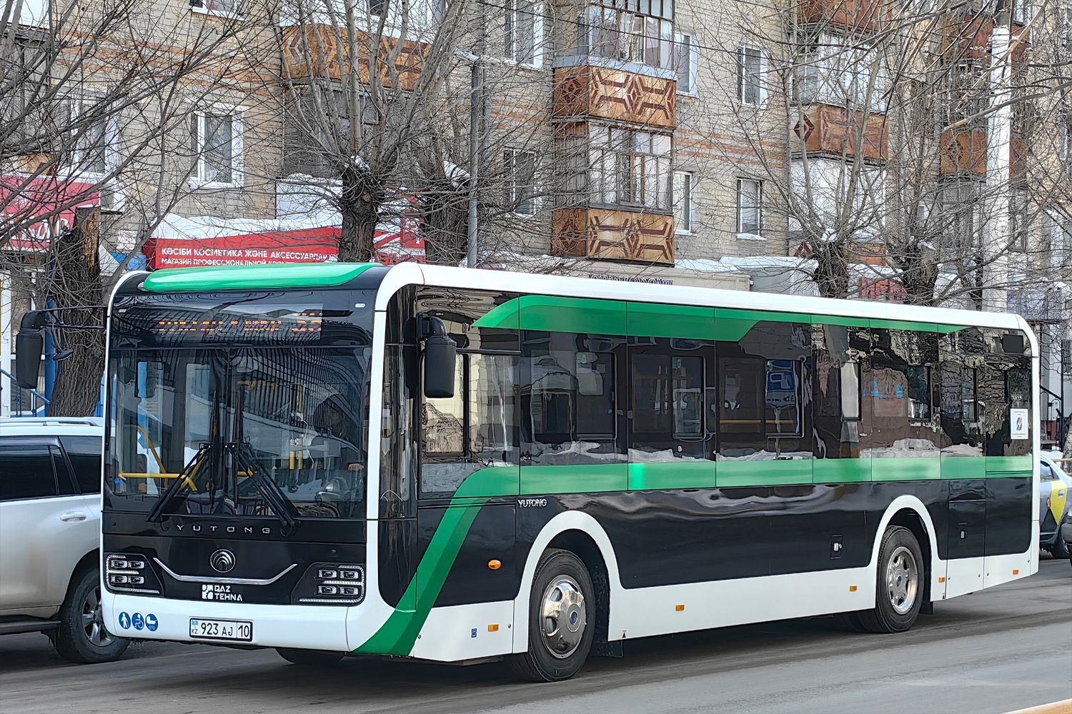 Костанайская область, Yutong ZK6116HG (QazTehna) № 923 AJ 10 Костанайская область, Yutong ZK6116HG (QazTehna) № 923 AJ 10