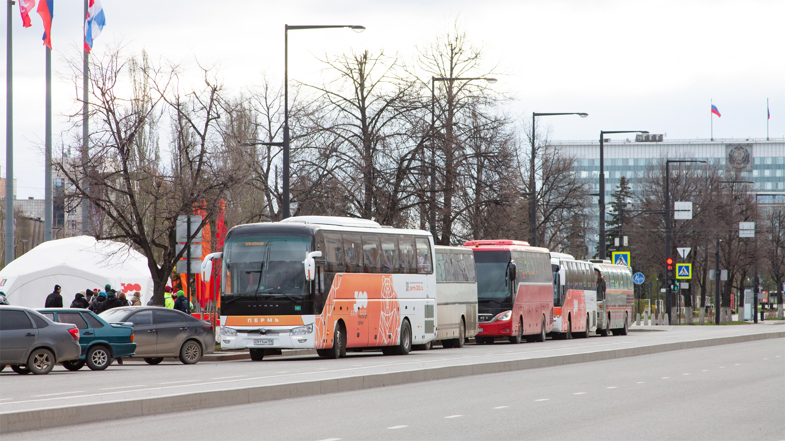 Пермский край, Yutong ZK6122H9 № О 911 НМ 159