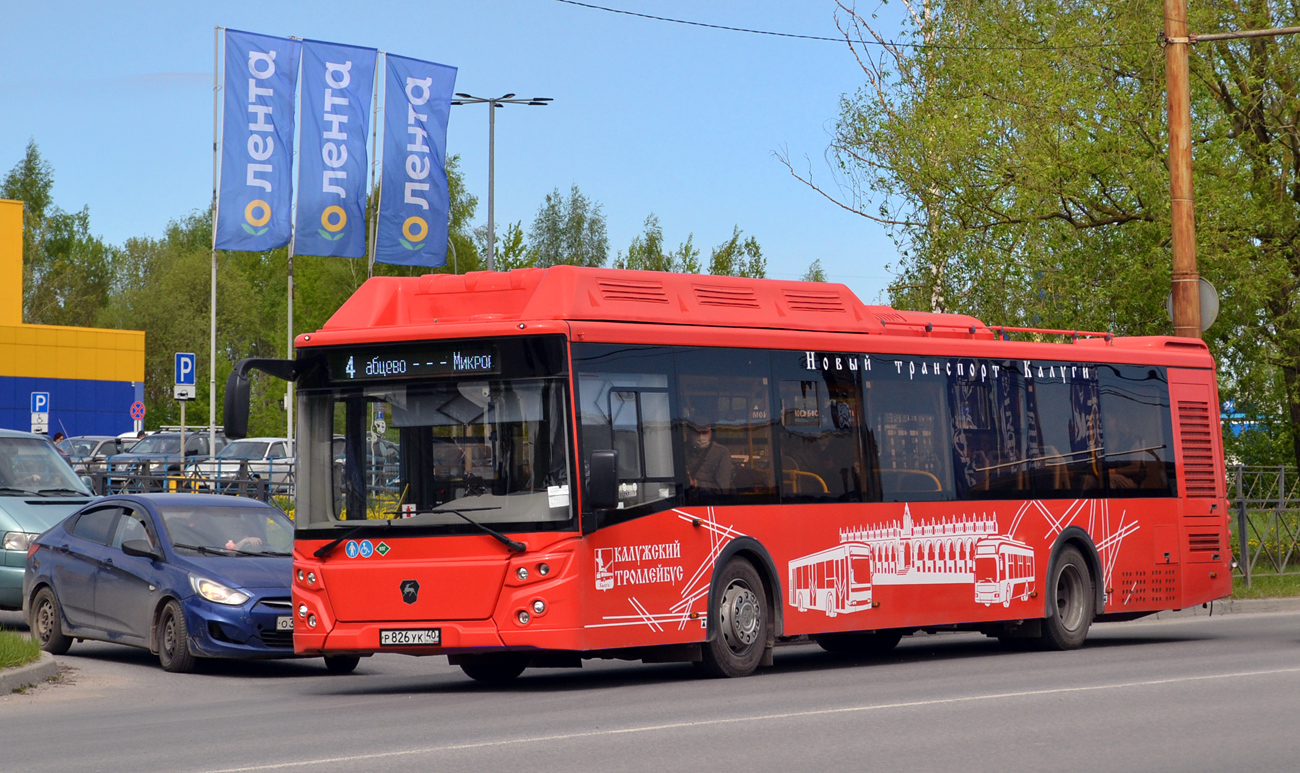 Kalugai terület, LiAZ-5292.67 (CNG) sz.: Р 826 УК 40