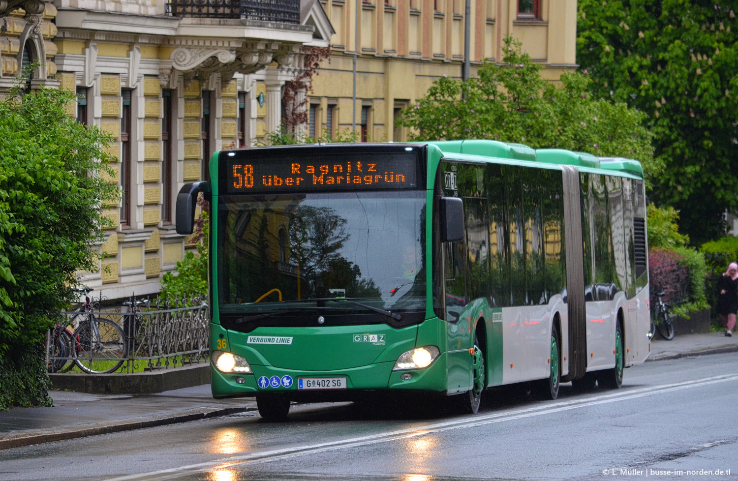 Австрия, Mercedes-Benz Citaro C2 G № 36 Австрия, Mercedes-Benz Citaro C2 G № 36