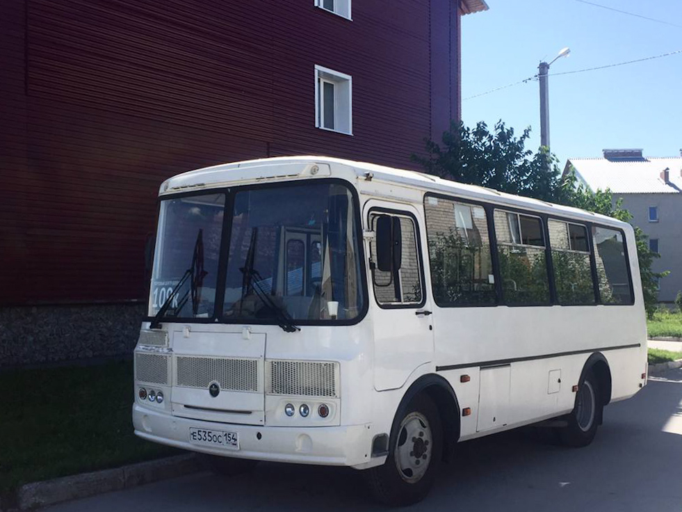 Новосибирская область, ПАЗ-32054 № Е 535 ОС 154