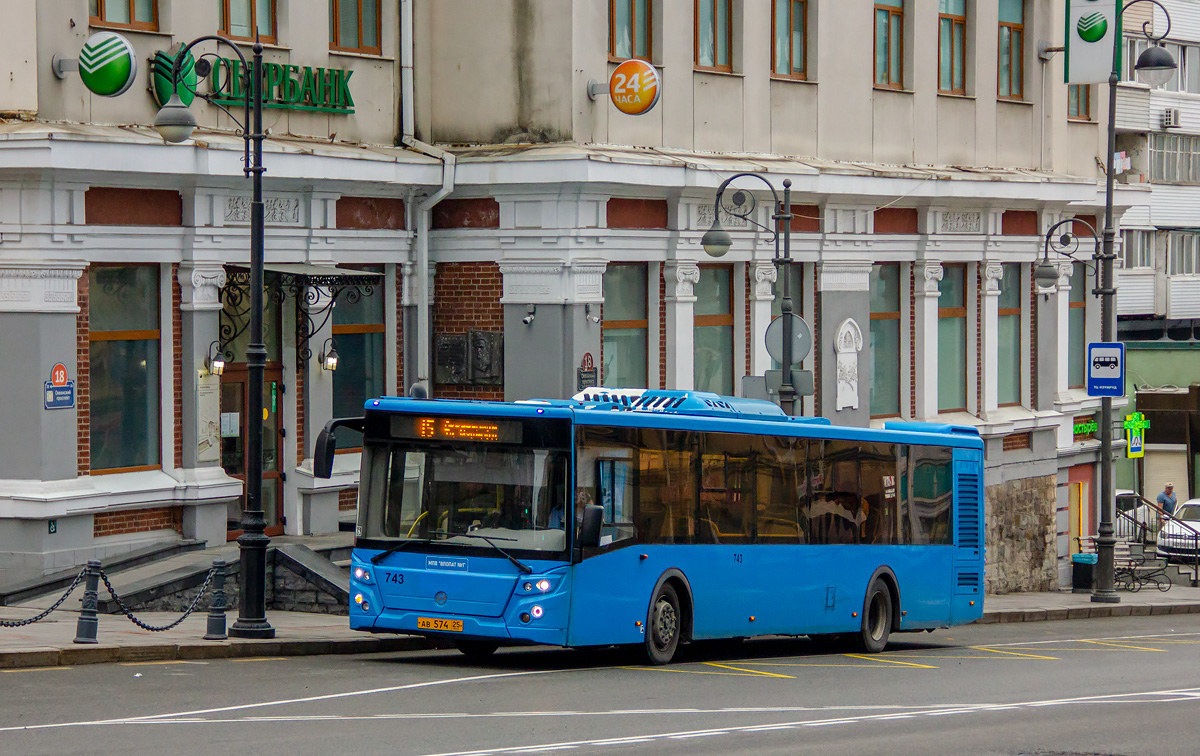 Приморский край, ЛиАЗ-5292.65 № 743