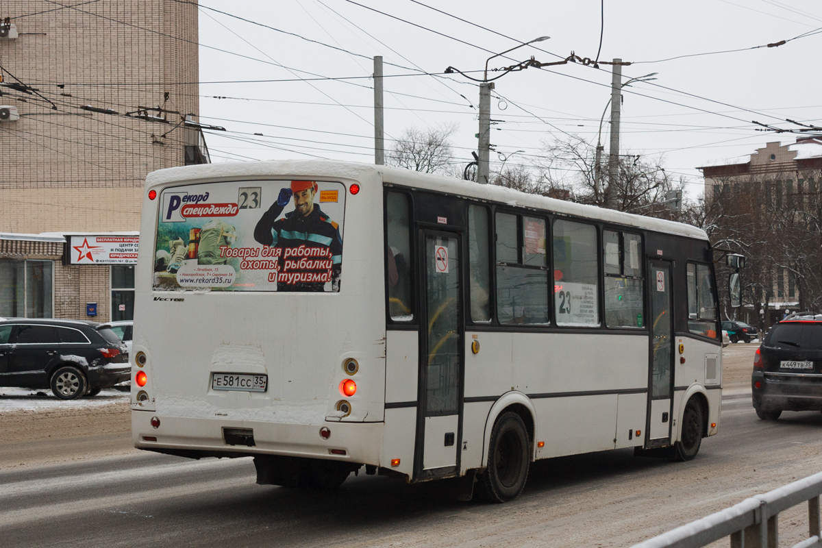 Вологодская область, ПАЗ-320412-05 "Вектор" № Е 581 СС 35