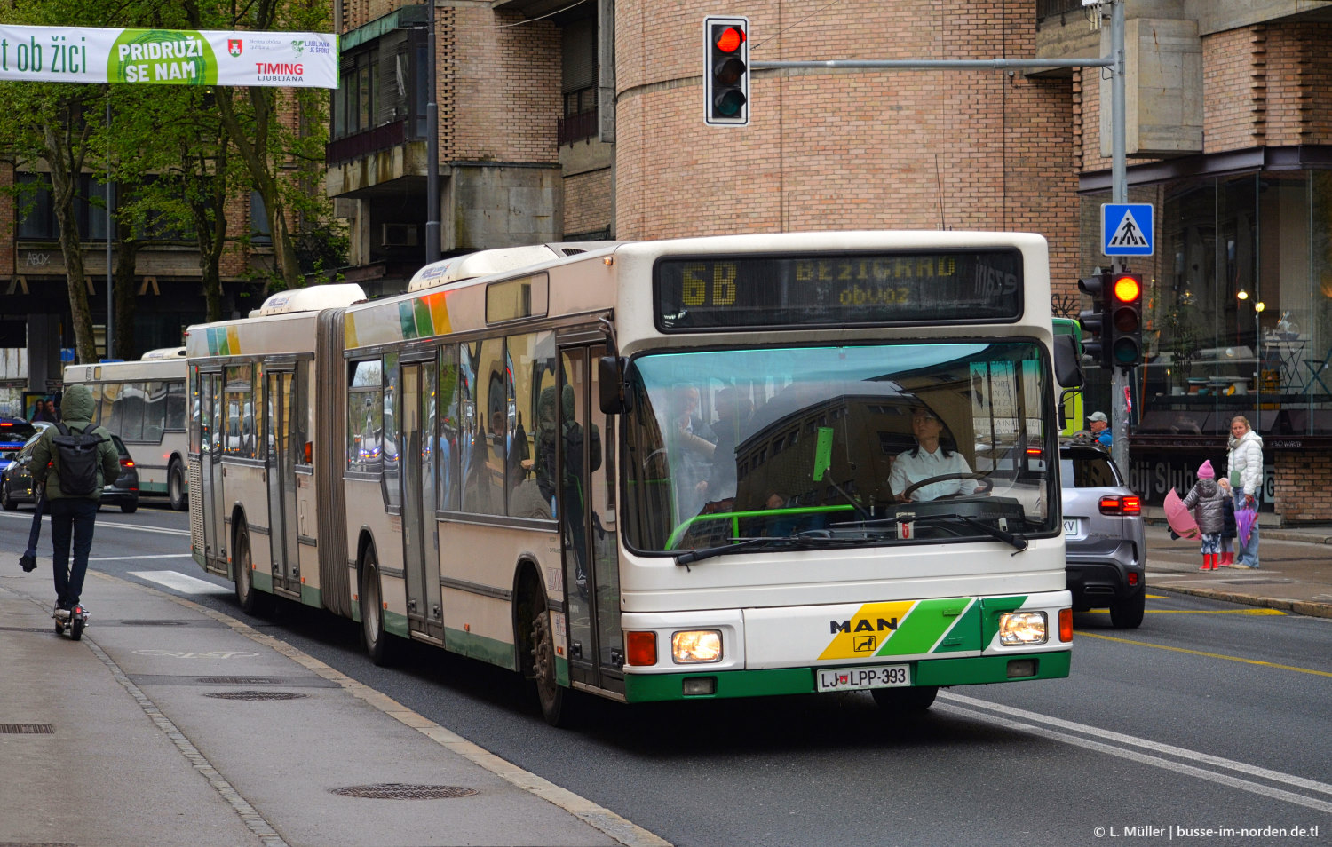 Словения, MAN A11 NG312 (Avtomontaža) № 393