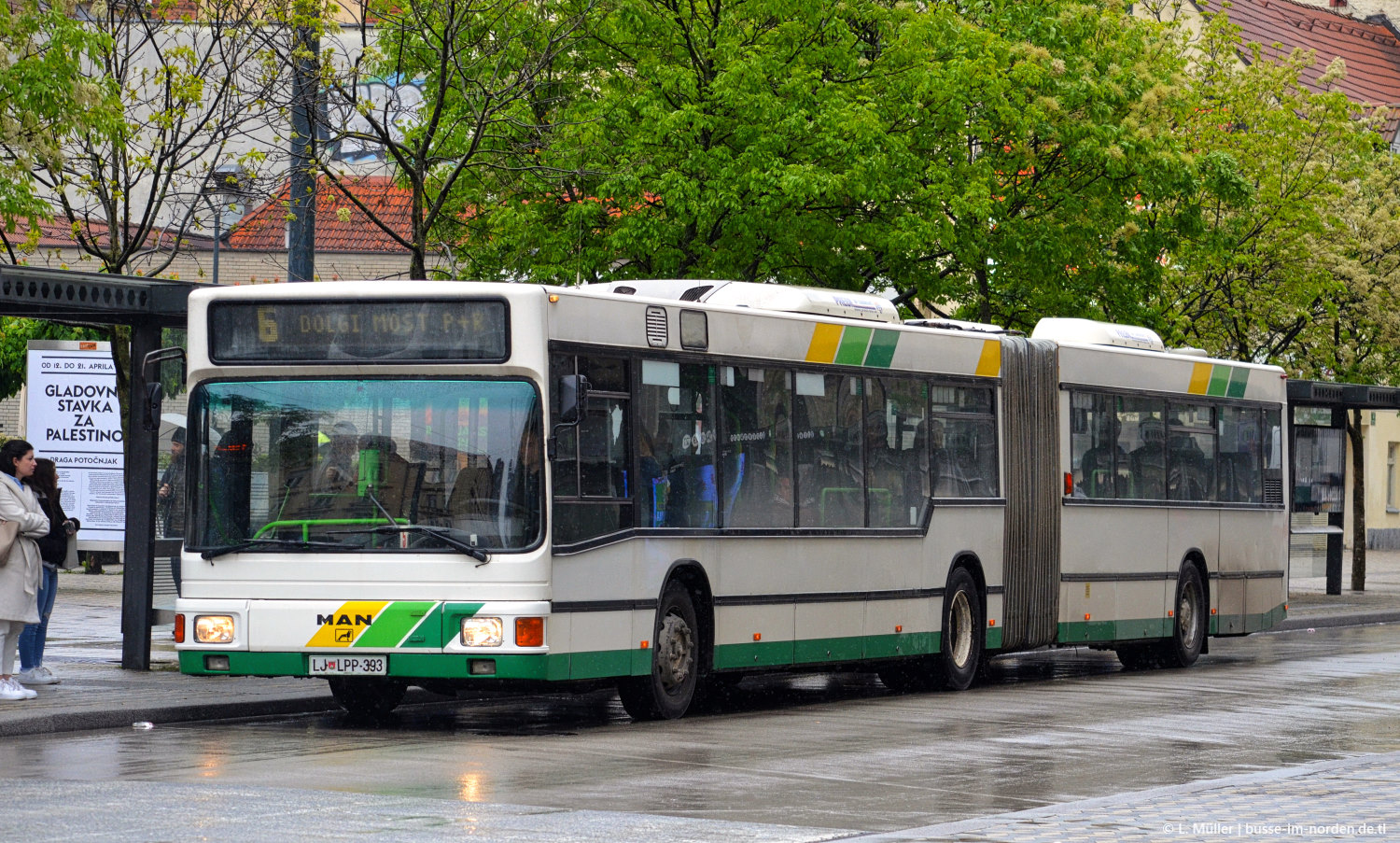 Словения, MAN A11 NG312 (Avtomontaža) № 393