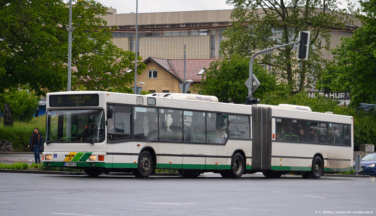 Словения, MAN A11 NG312 (Avtomontaža) № 410