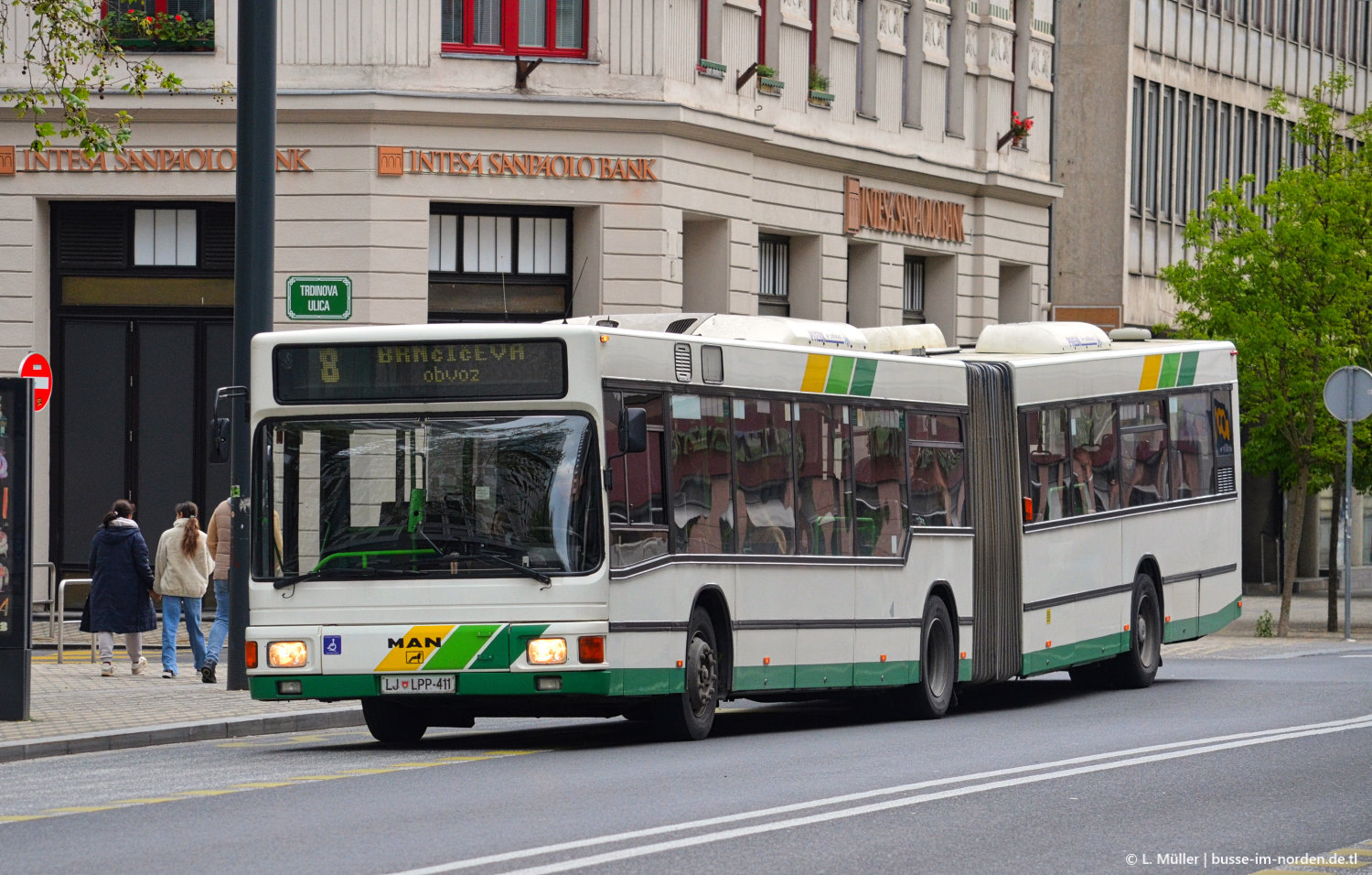 Словения, MAN A11 NG312 (Avtomontaža) № 411