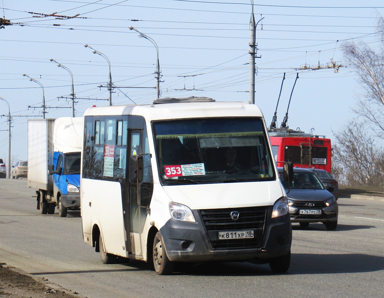 Удмуртия, ГАЗ-A63R42 Next № К 811 ХР 18 Удмуртия, ГАЗ-A63R42 Next № К 811 ХР 18
