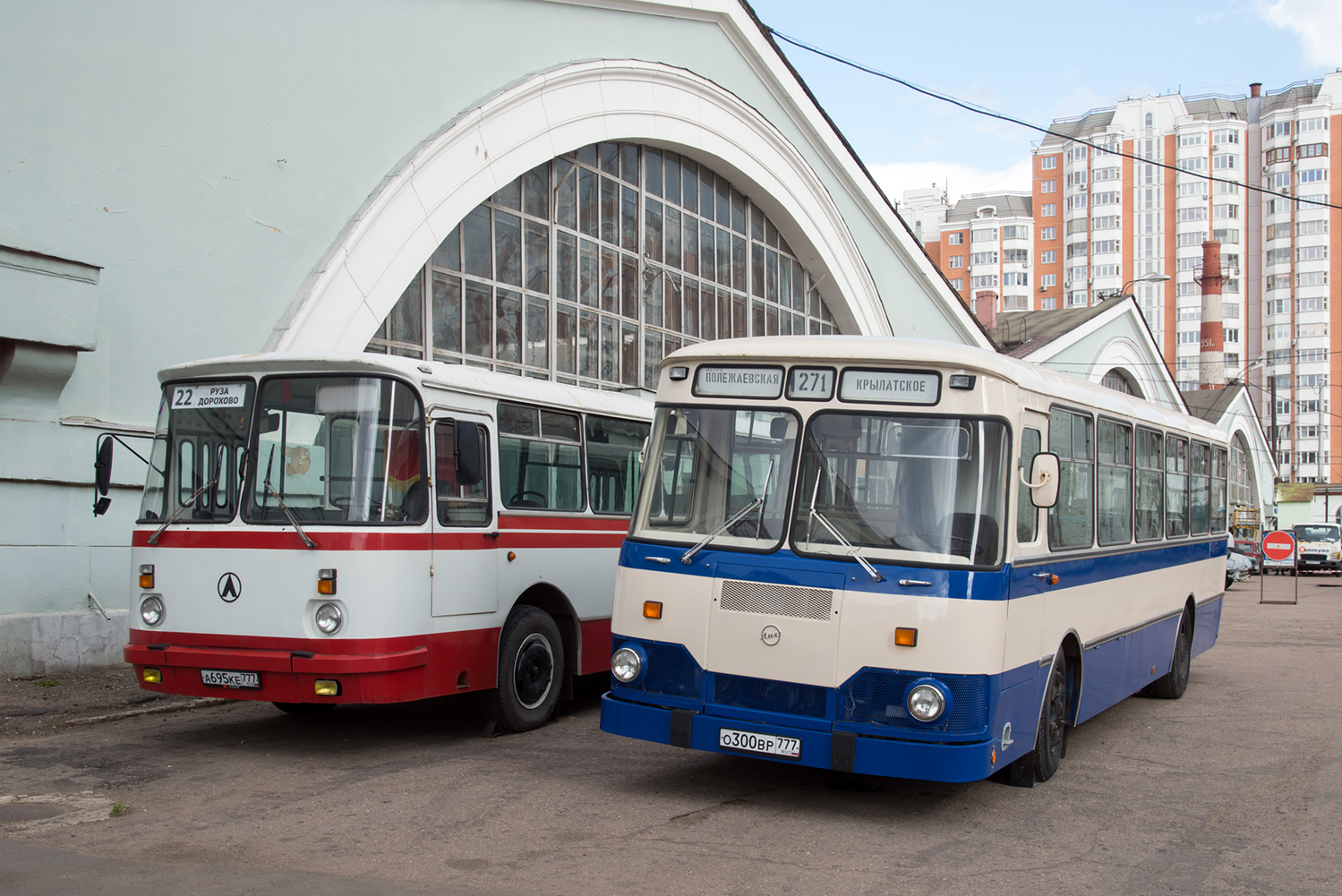 Москва, ЛиАЗ-677М (ТоАЗ) № О 300 ВР 777