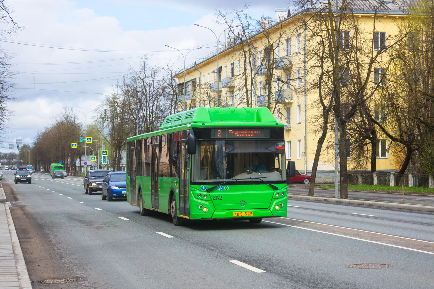 Псковская область, ЛиАЗ-5292.67 (CNG) № 252