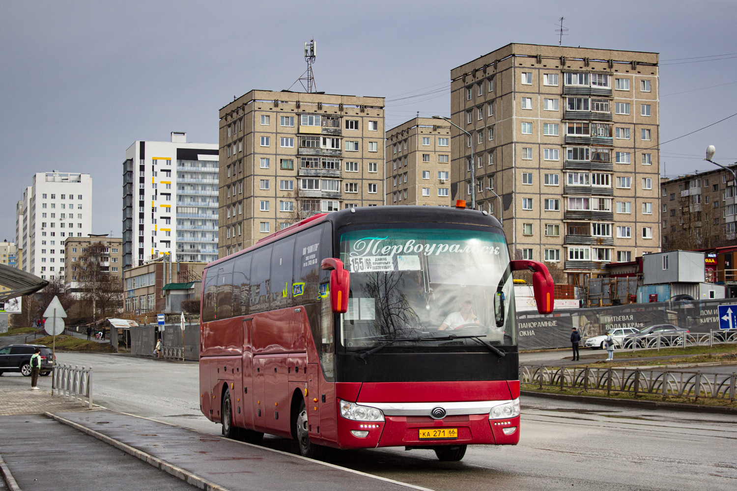 Свердловская область, Yutong ZK6122H9 № КА 271 66