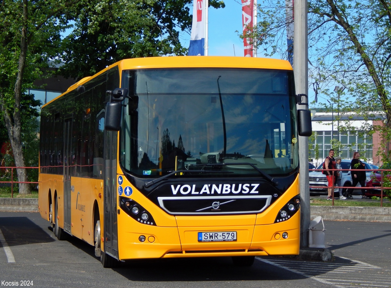 Венгрия, Volvo 8900BLE № SWR-579