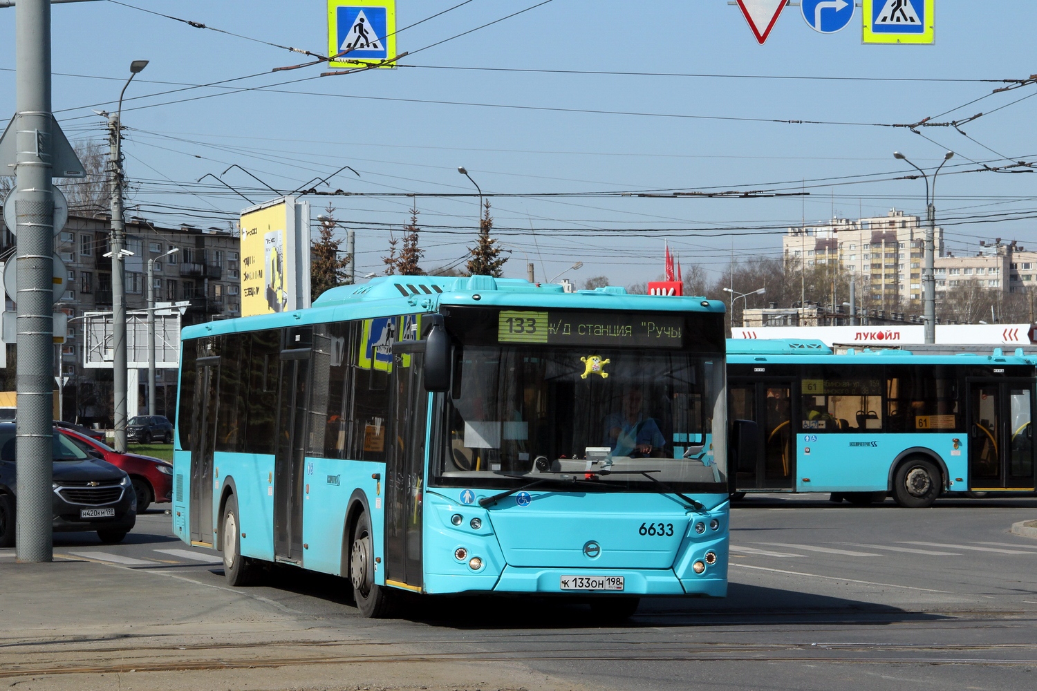 Санкт-Петербург, ЛиАЗ-5292.65 № 6633