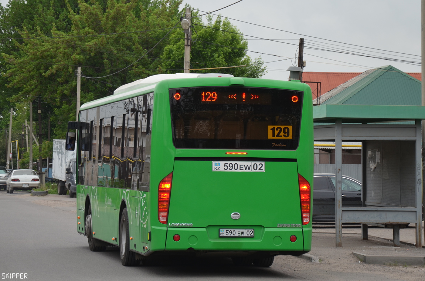Алматы, Zhong Tong LCK6105HG № 590 EW 02