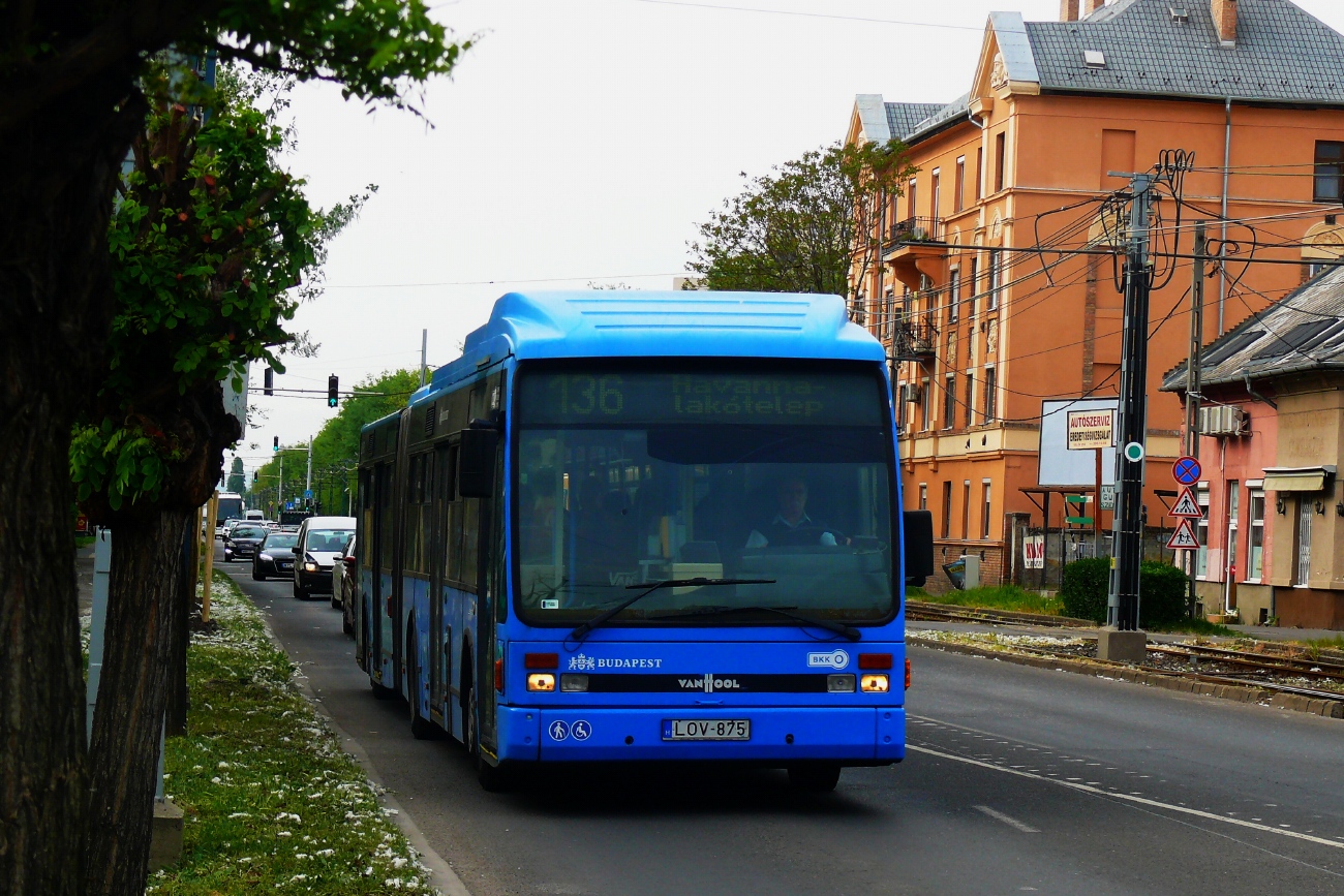 Венгрия, Van Hool AG300/2 № LOV-875