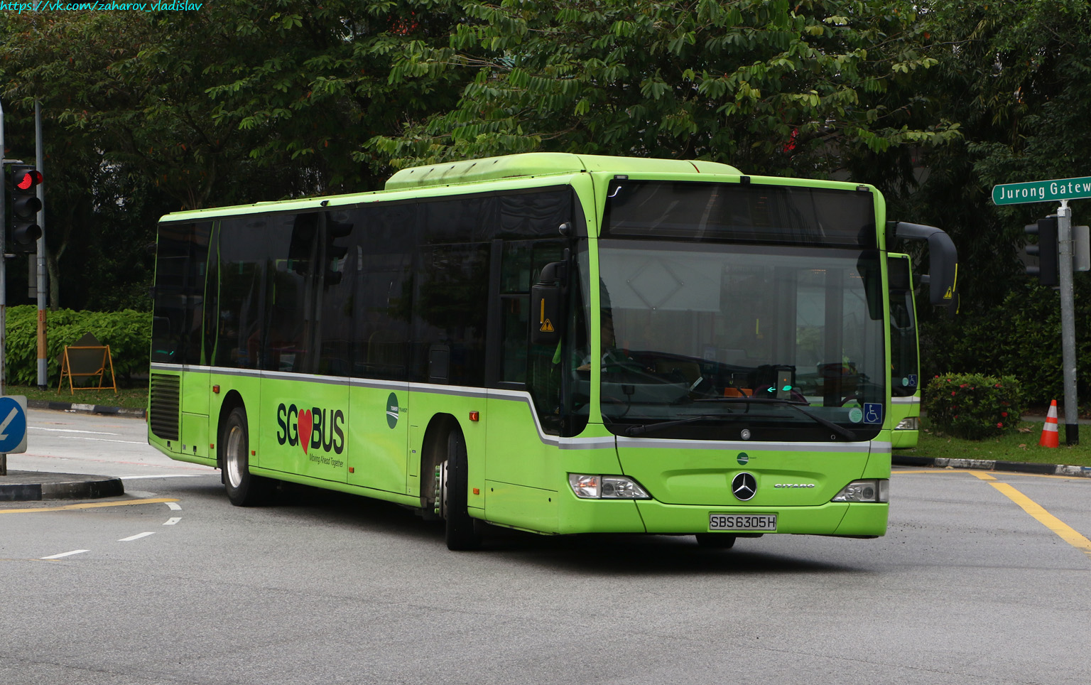 Сингапур, Mercedes-Benz O530 Citaro facelift RL № SBS6305H