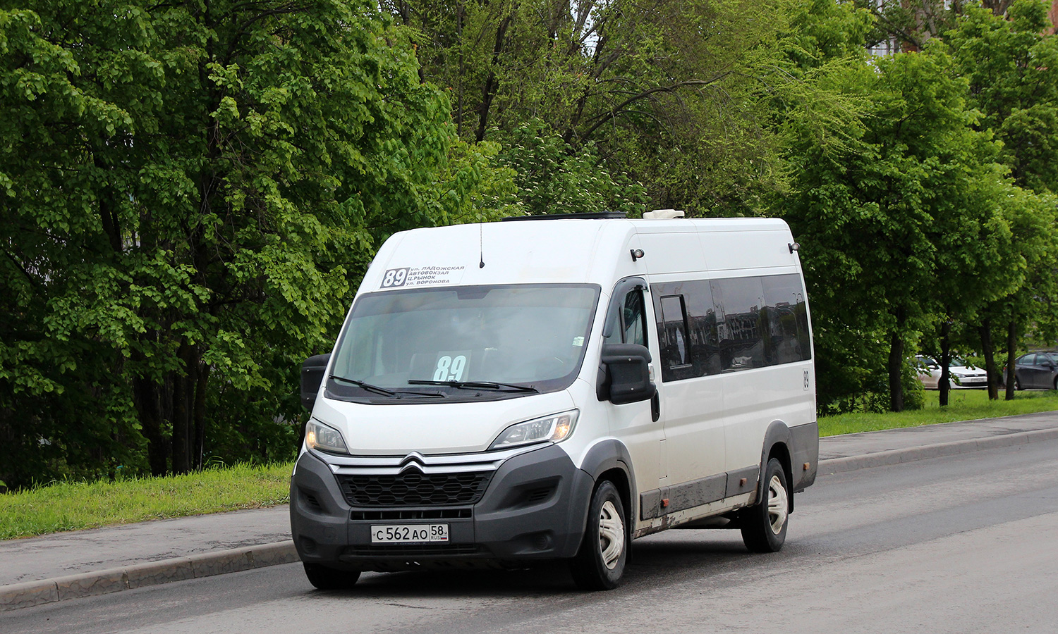 Пензенская область, Автодом-22083* (Citroёn Jumper) № С 562 АО 58