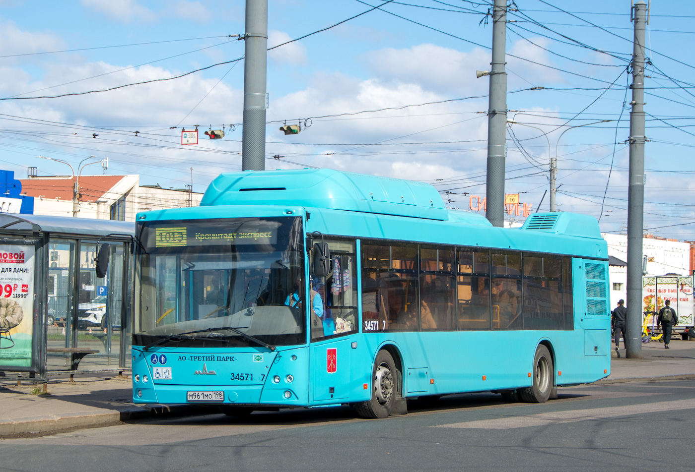 Санкт-Петербург, МАЗ-203.C46 № 34571