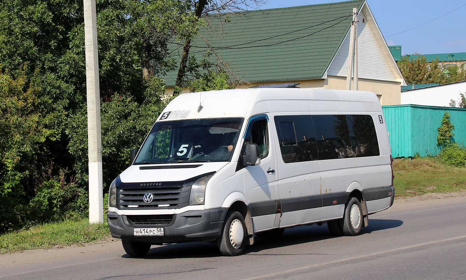 Пензенская область, Брабиль-2255 (Volkswagen Crafter) № Н 414 РС 58