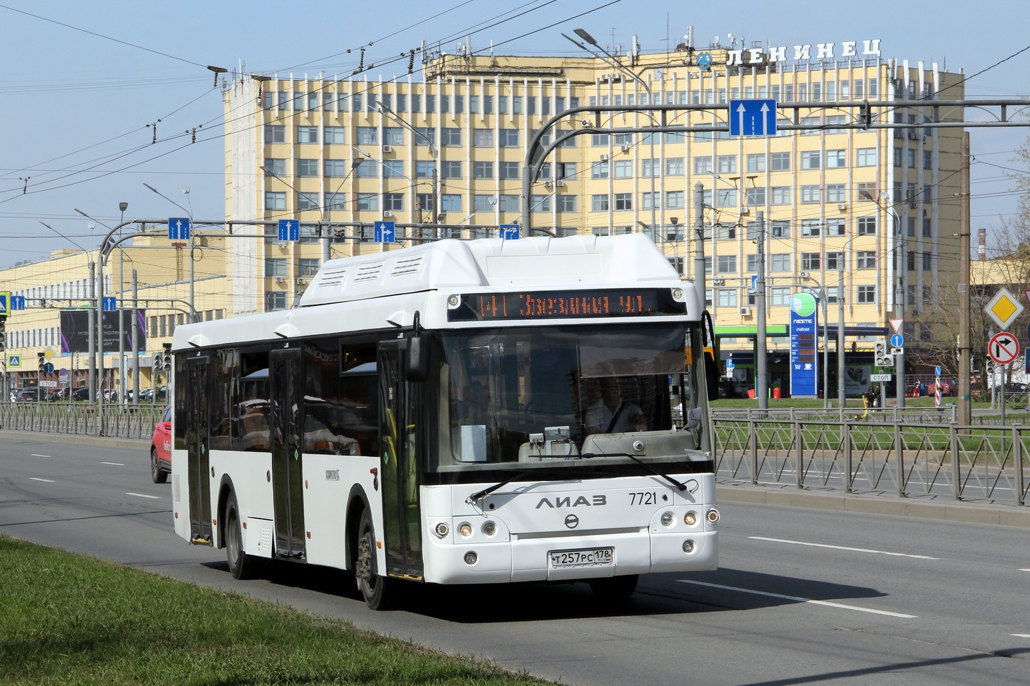 Санкт-Петербург, ЛиАЗ-5292.71 № 7721 Санкт-Петербург, ЛиАЗ-5292.71 № 7721