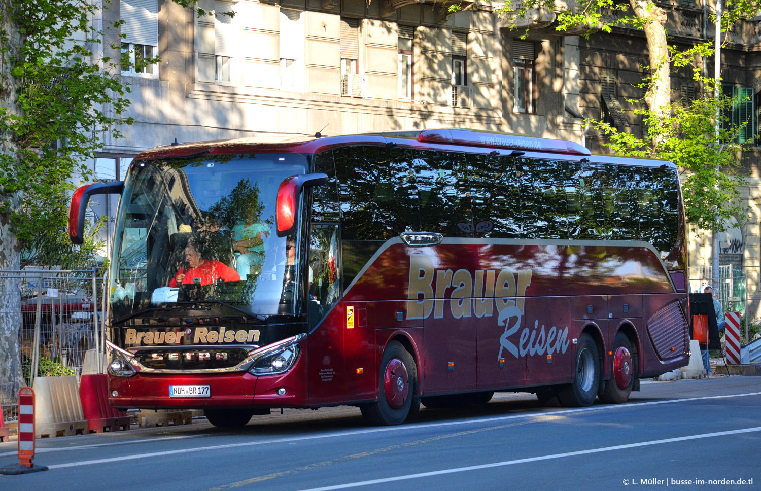 Тюрингия, Setra S516HD facelift № NDH-BR 177