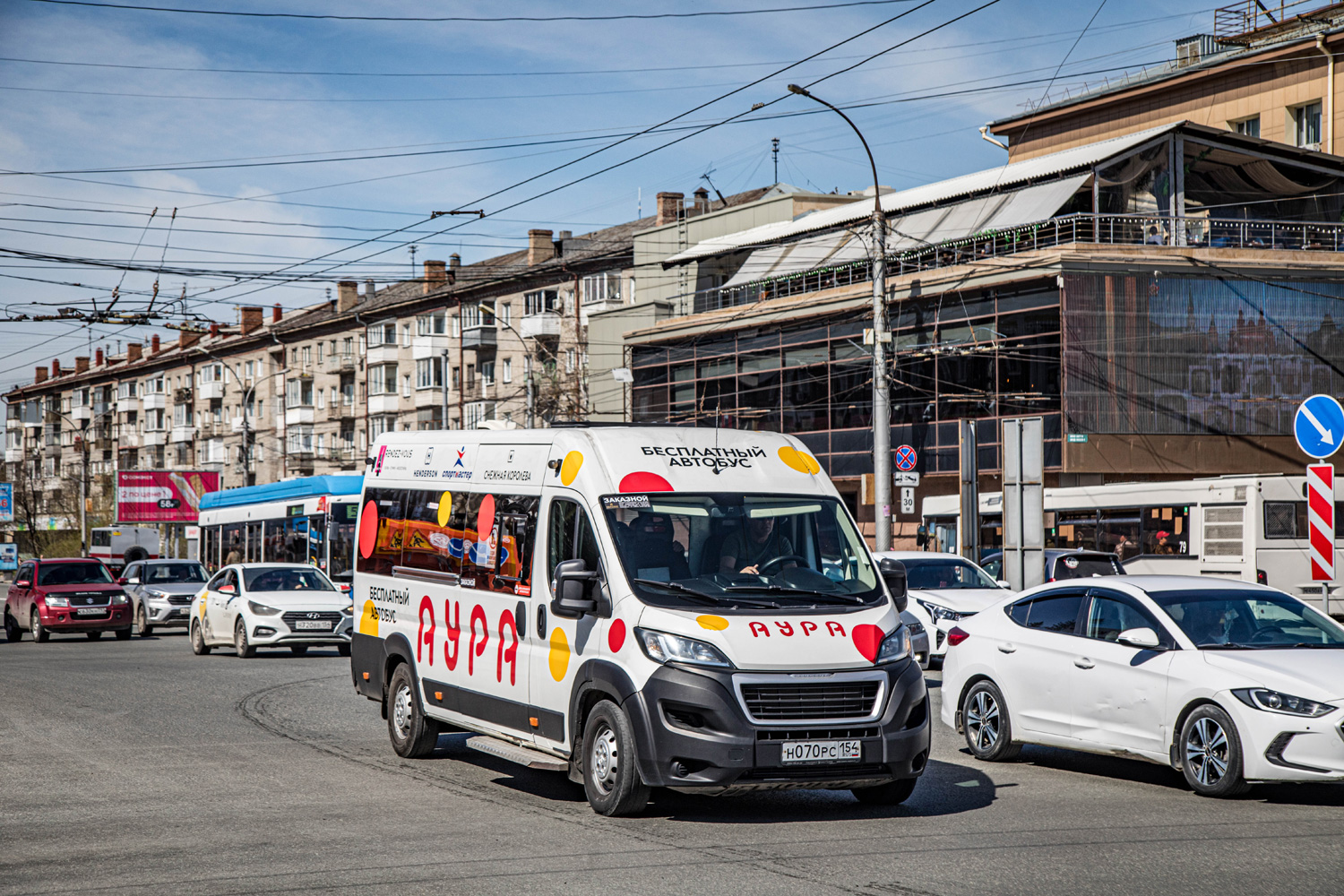 Новосибирская область, Автодом-21080* (Peugeot Boxer) № Н 070 РС 154