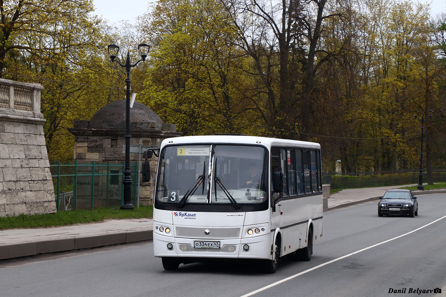 Ленинградская область, ПАЗ-320412-05 "Вектор" № О 334 ЕХ 47