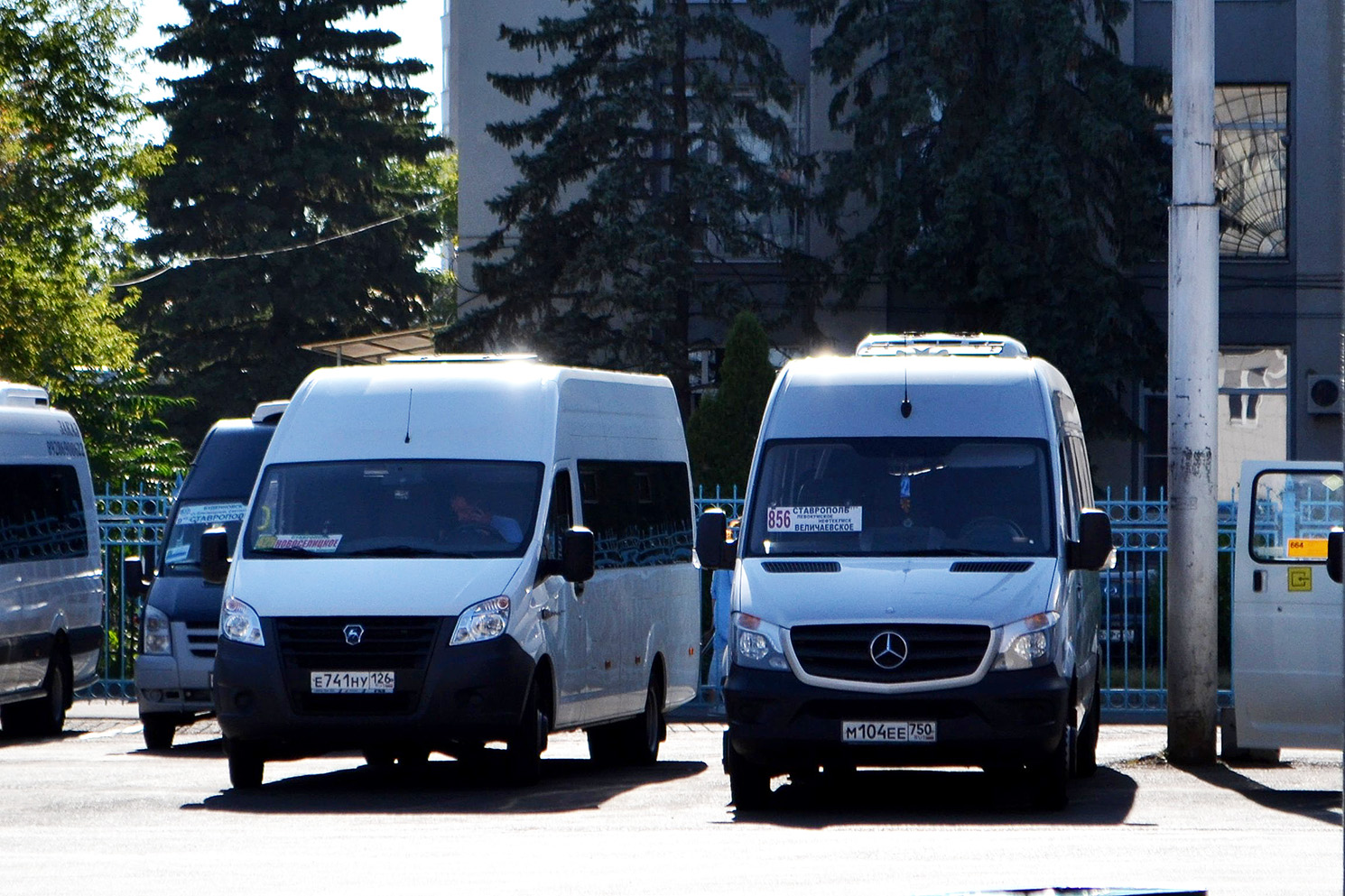 Ставропольский край, ГАЗ-A65R52 Next № Е 741 НУ 126; Ставропольский ...