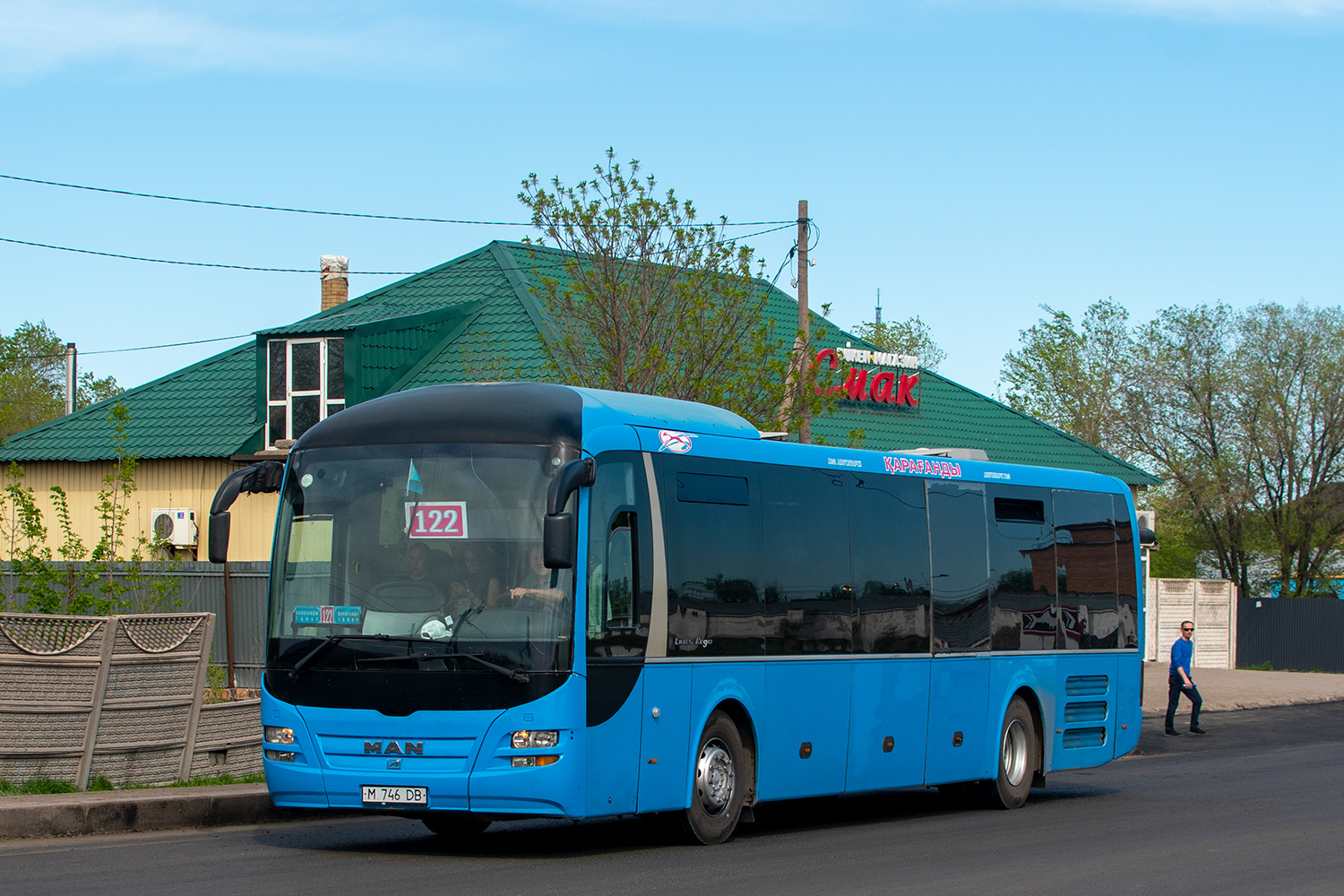 Карагандинская область, MAN R12 Lion's Regio ÜL314 № M 746 DB