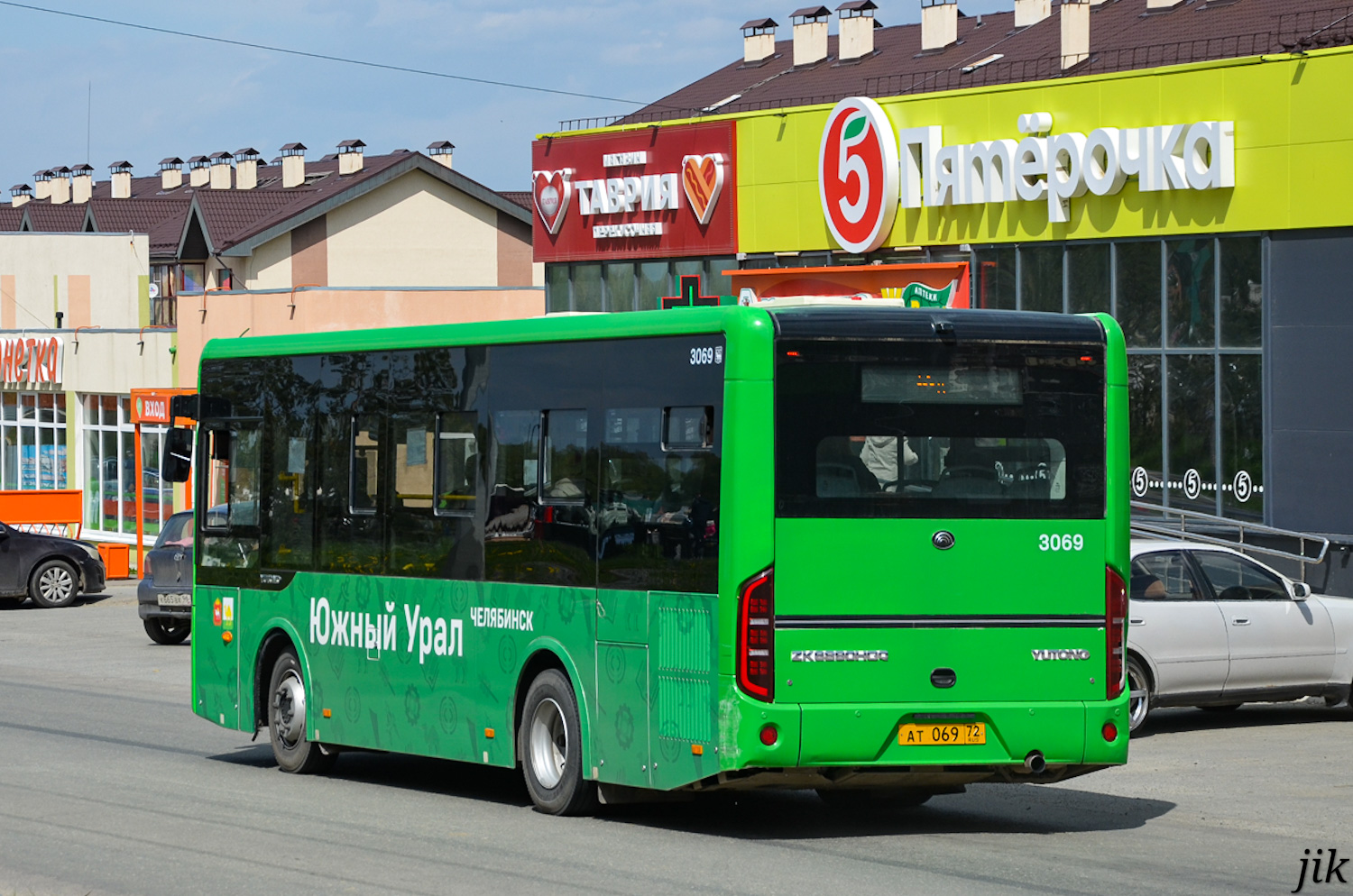 Челябинская область, Yutong ZK6890HGQ № 3069