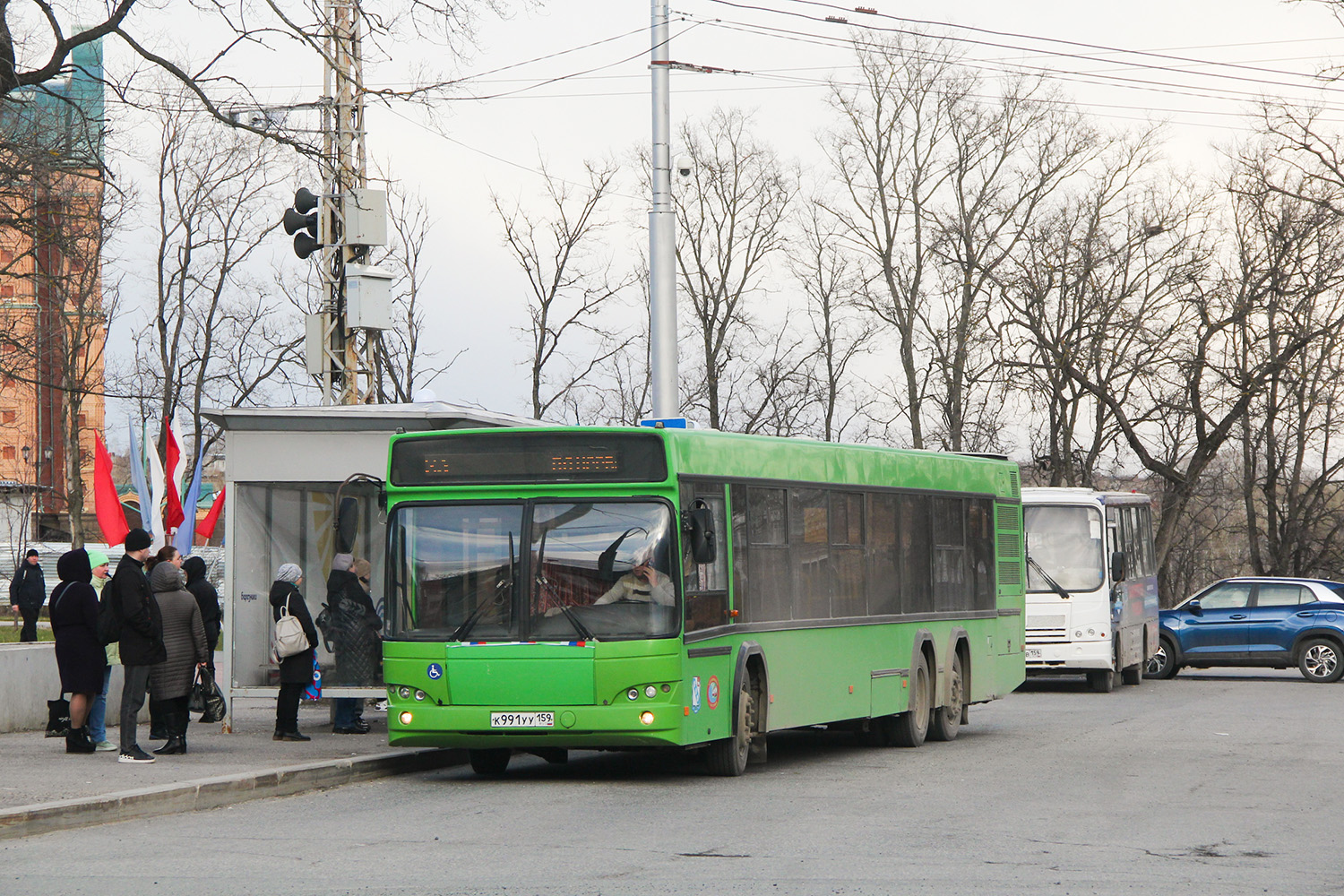 Пермский край, МАЗ-107.485 № К 991 УУ 159