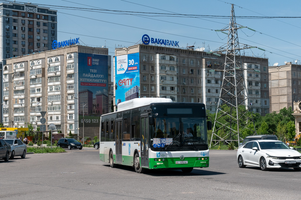 Кыргызстан, Golden Dragon XML6105CN № 01 570 AW