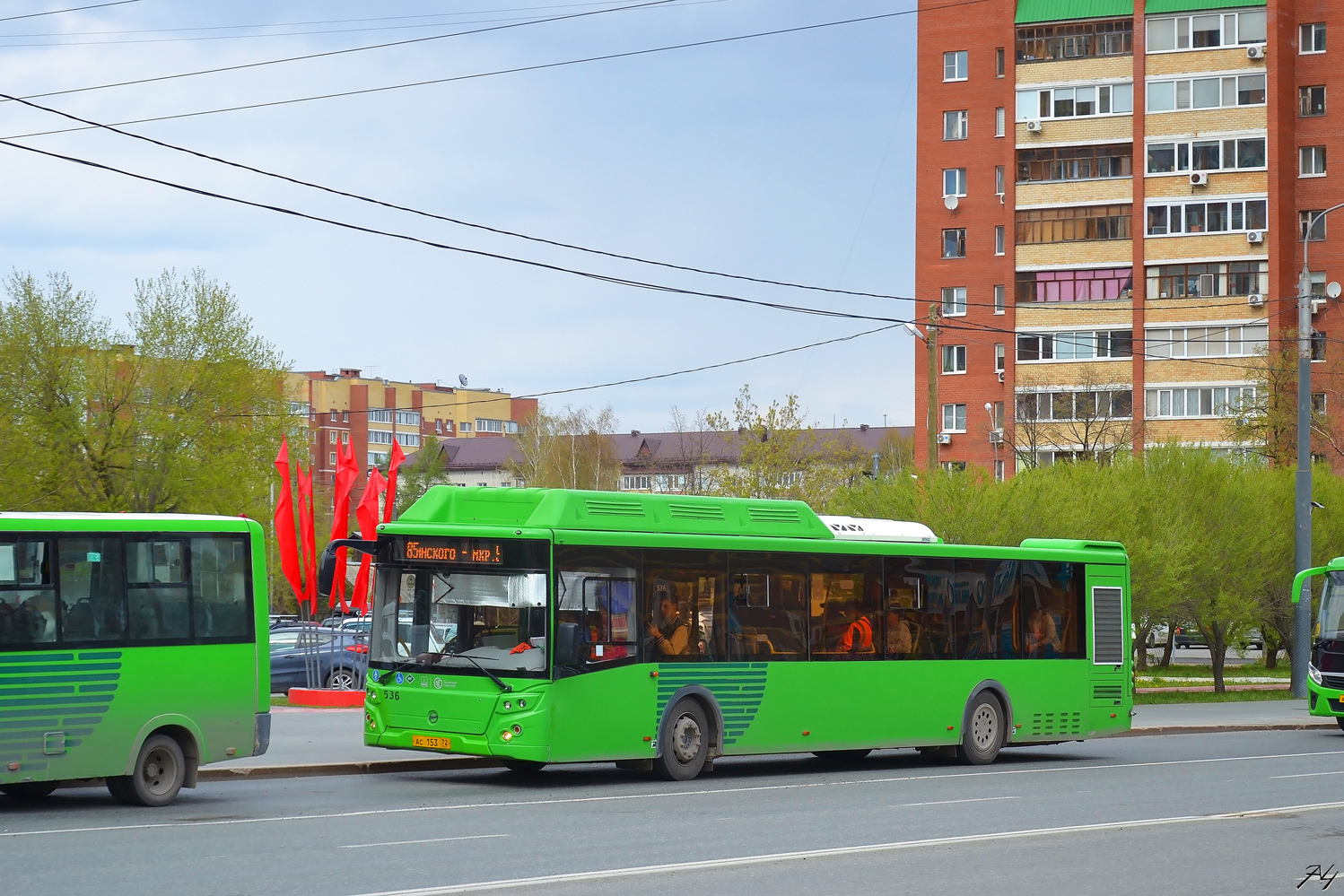 Тюменская область, ЛиАЗ-5292.67 (CNG) № 536