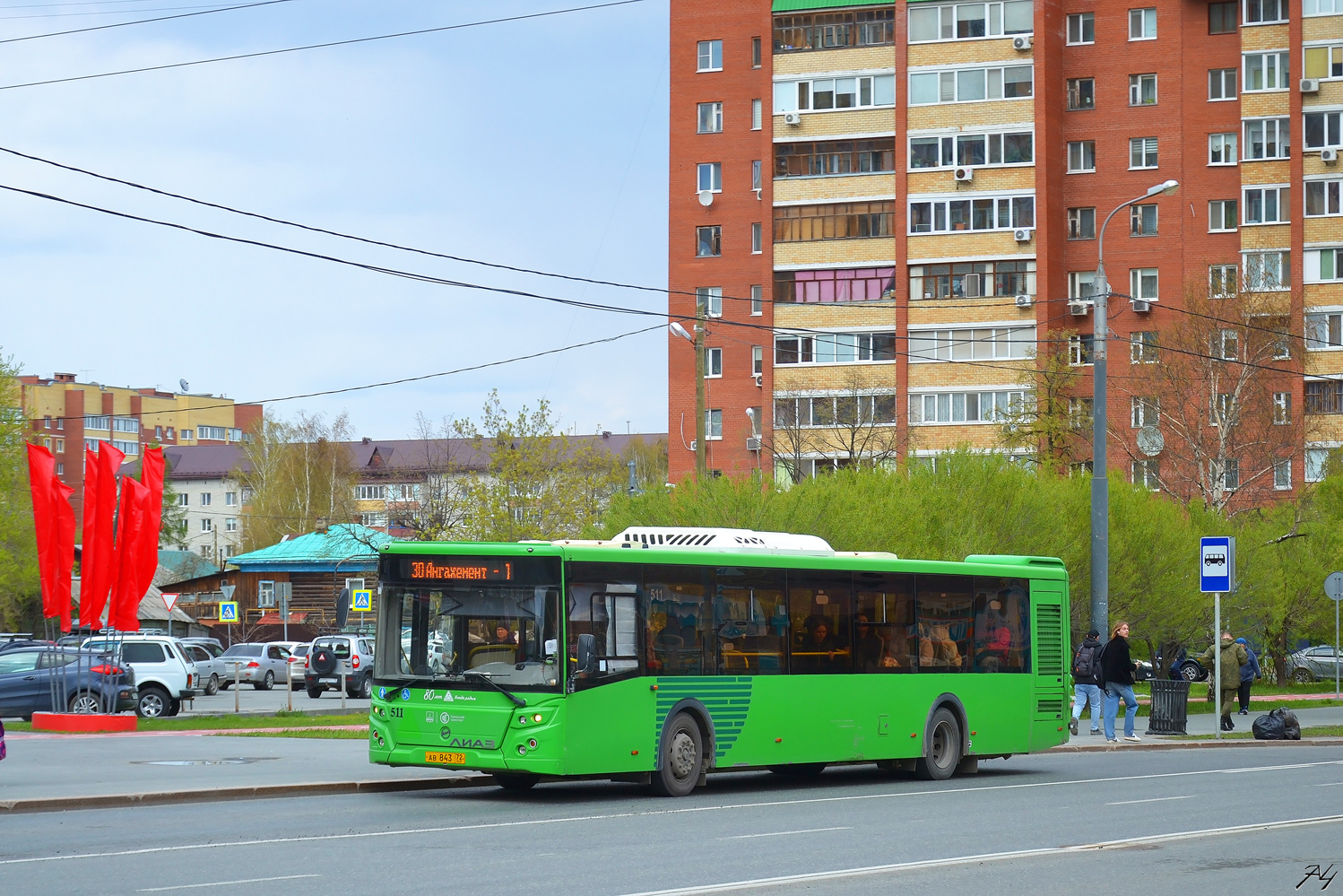 Тюменская область, ЛиАЗ-5292.65 № 511
