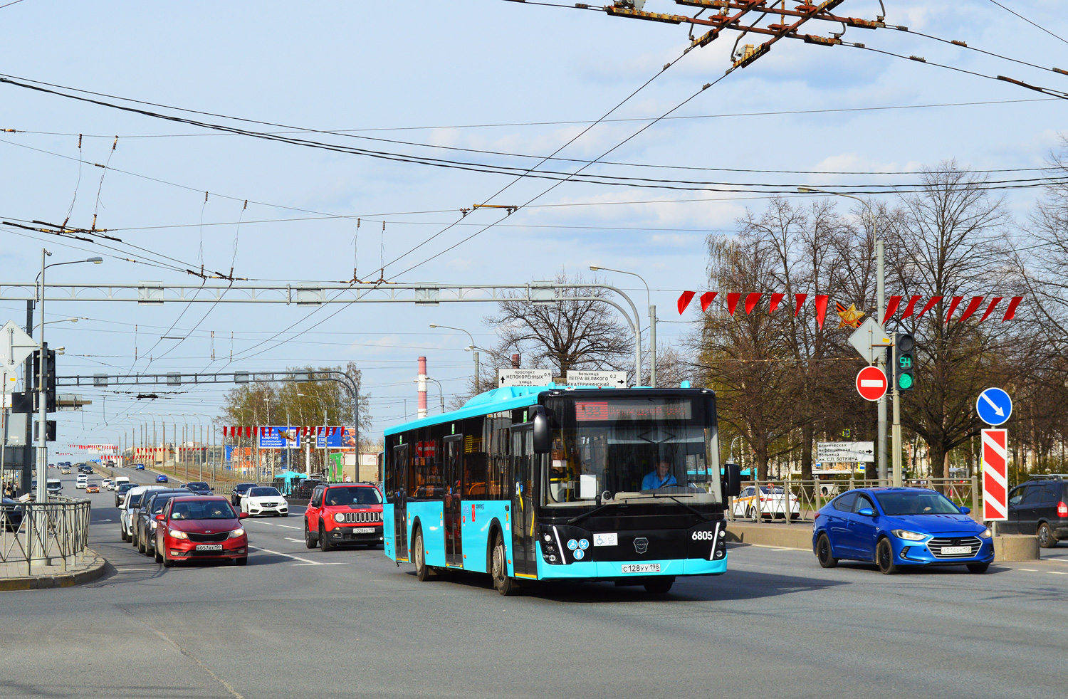 Saint Petersburg, LiAZ-5292.65 # 6805