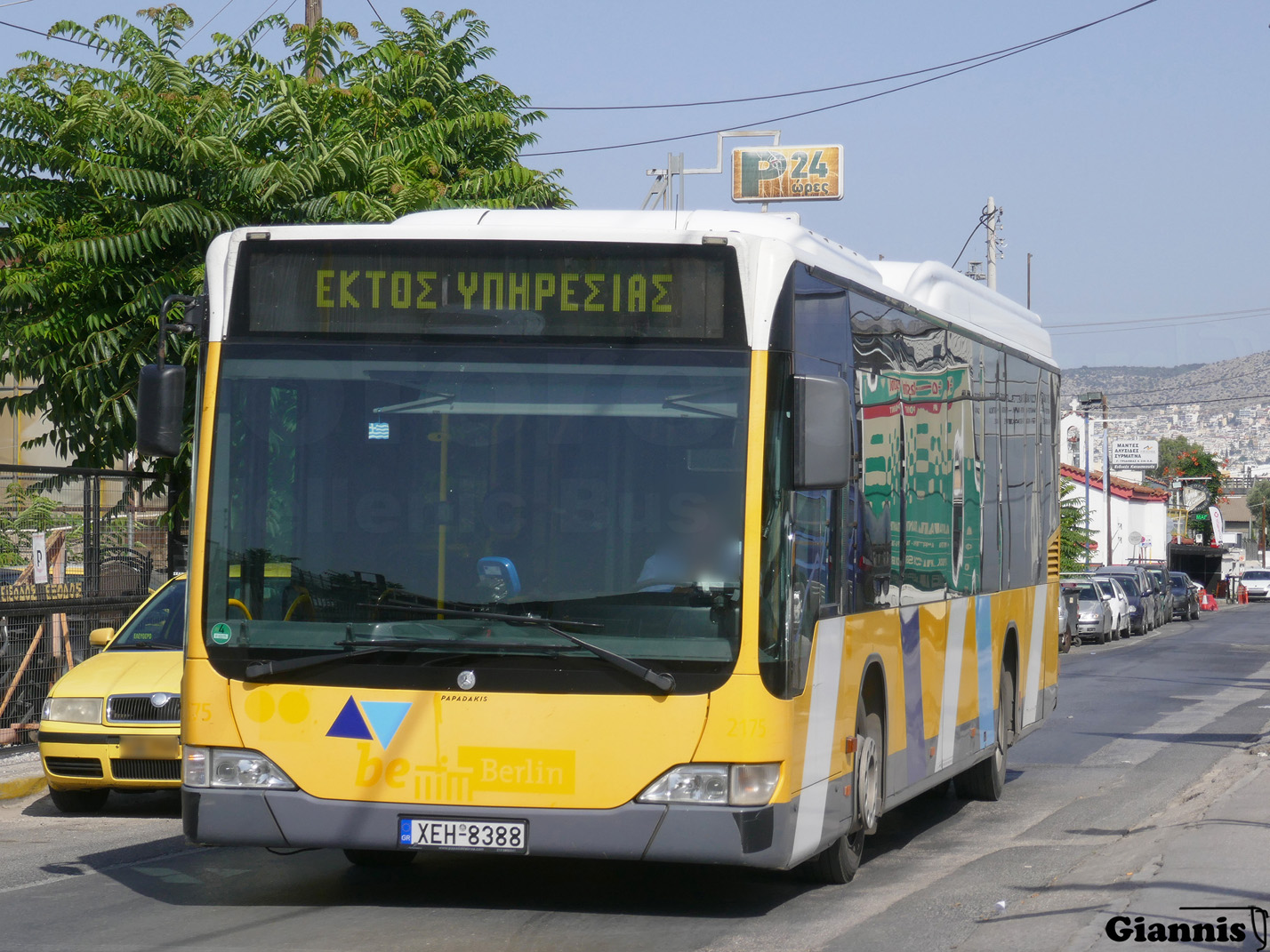 Греция, Mercedes-Benz O530LE Citaro facelift LE № 217