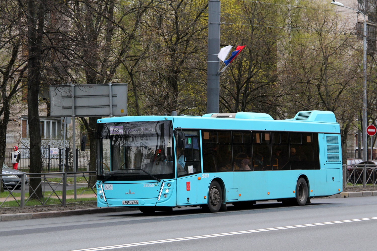 Sankt Petersburg, MAZ-203.945 Nr 38068