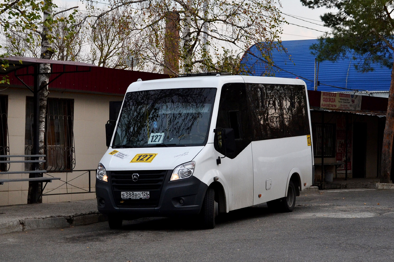 Ставропольский край, ГАЗ-A64R45 Next № Е 388 ВО 126